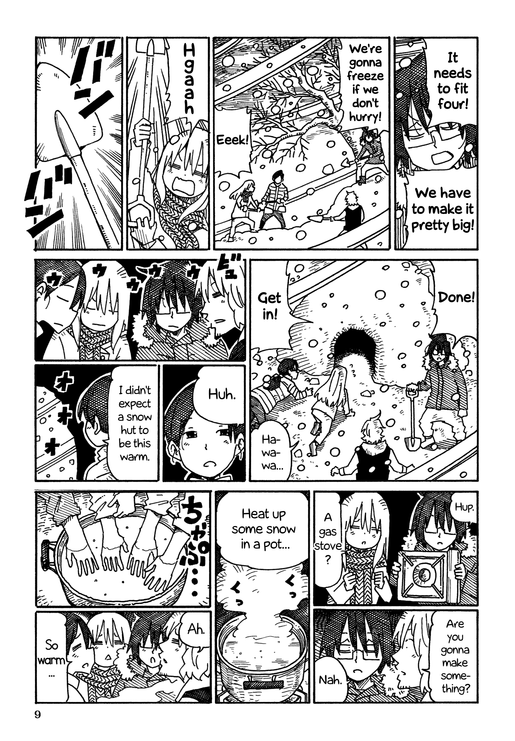 Hatarakanai Futari - Vol.14 Chapter 837: Snow Hut