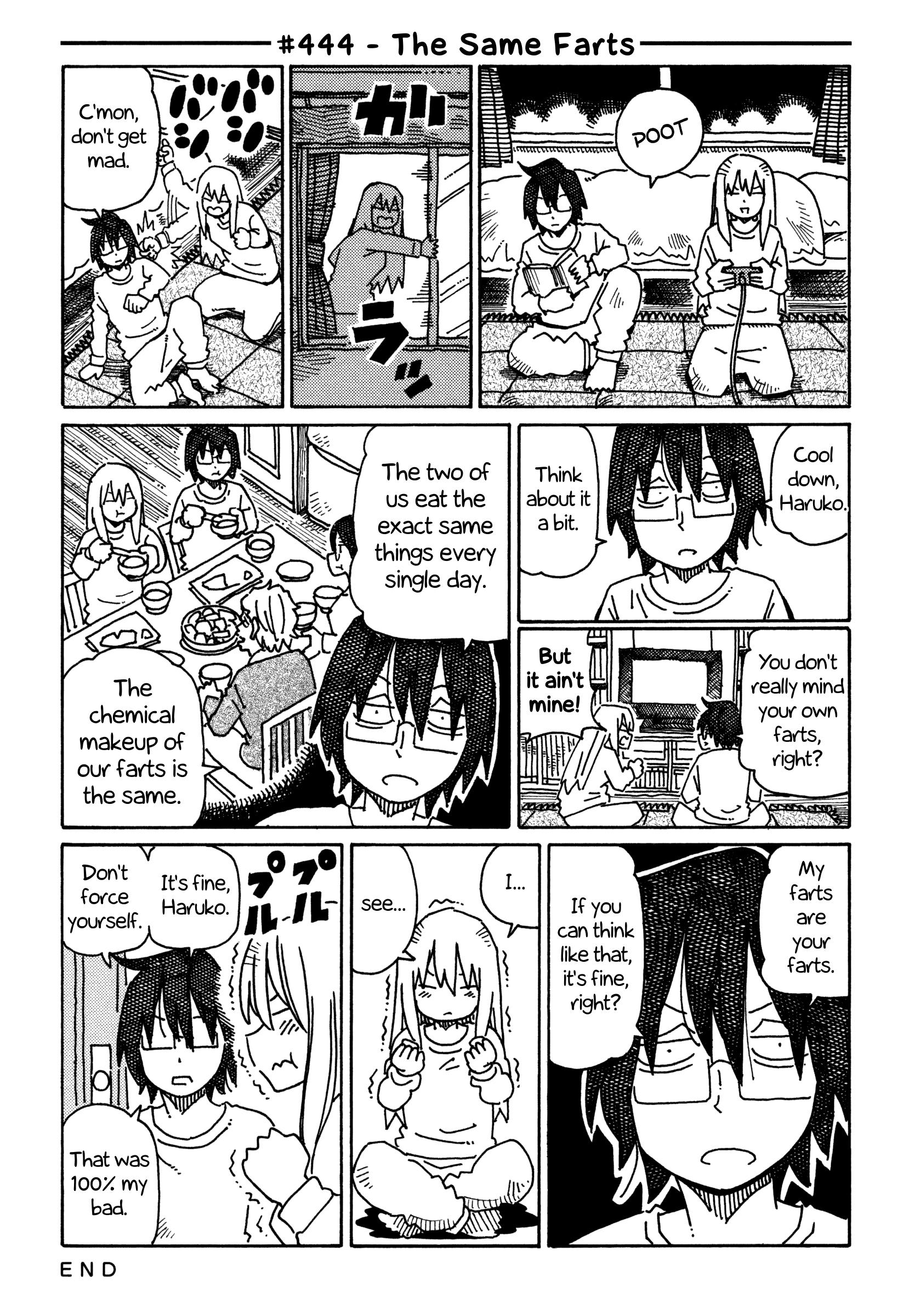 Hatarakanai Futari - Vol.8 Chapter 444: The Same Farts