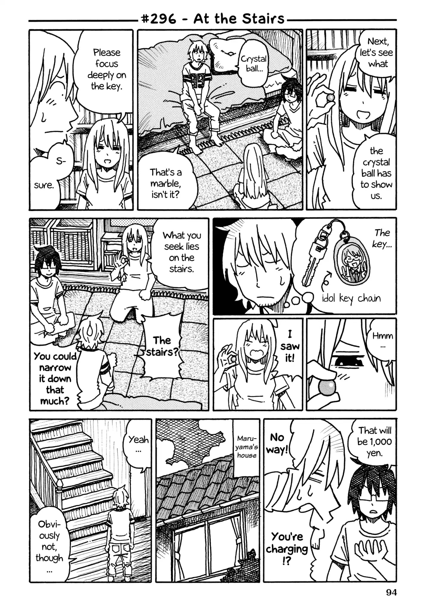 Hatarakanai Futari - Chapter 296: At The Stairs