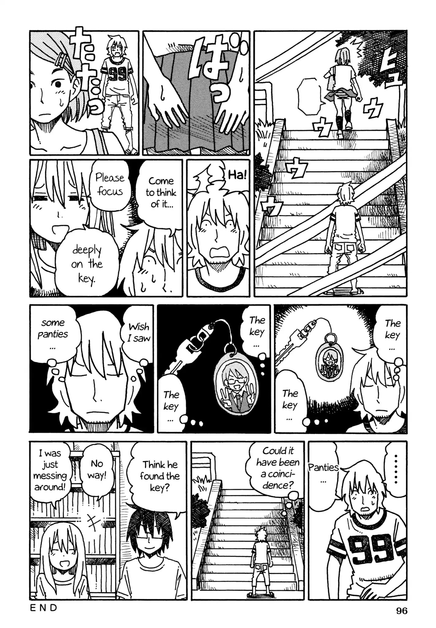 Hatarakanai Futari - Chapter 296: At The Stairs