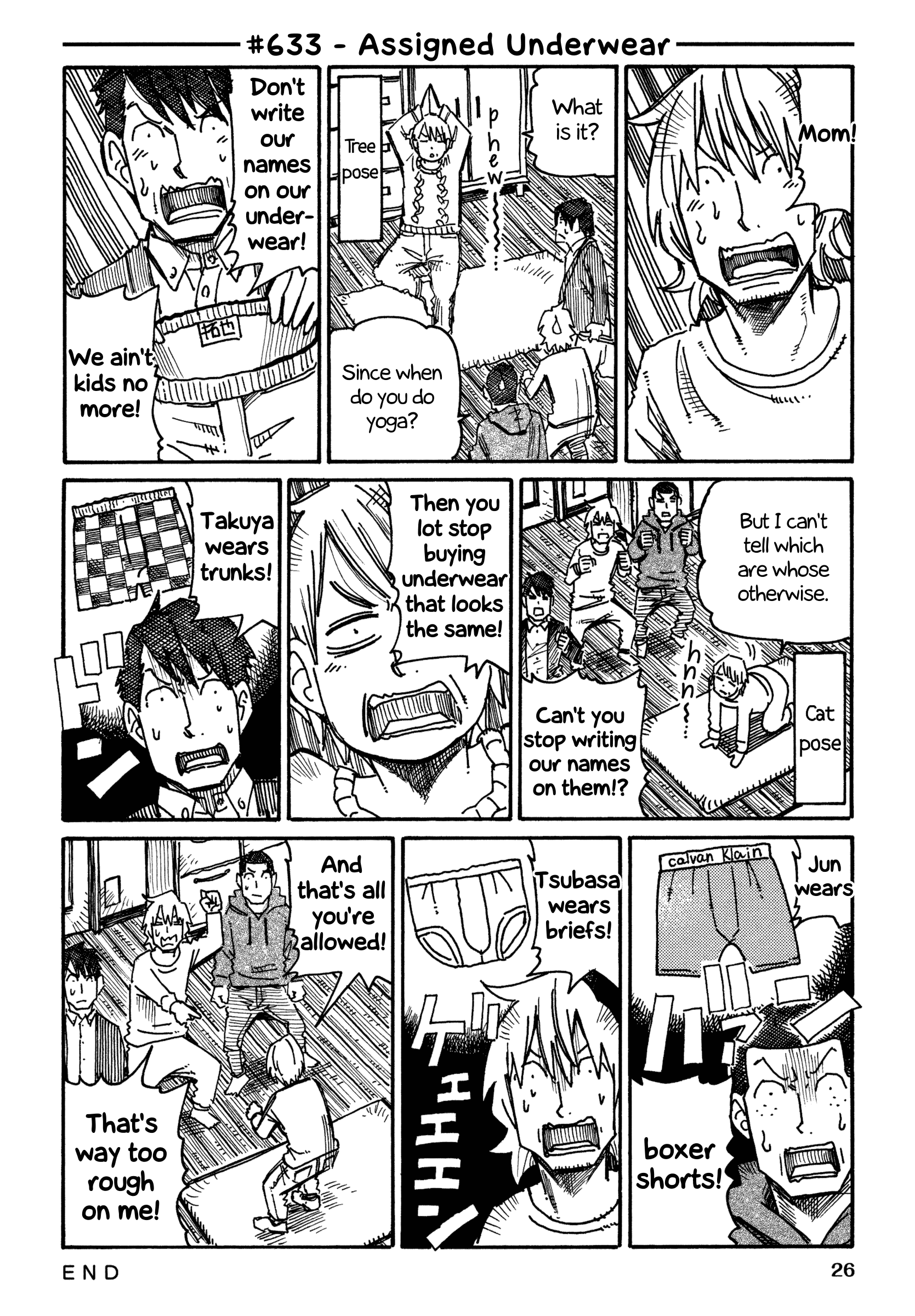 Hatarakanai Futari - Vol.11 Chapter 633: Assigned Underwear