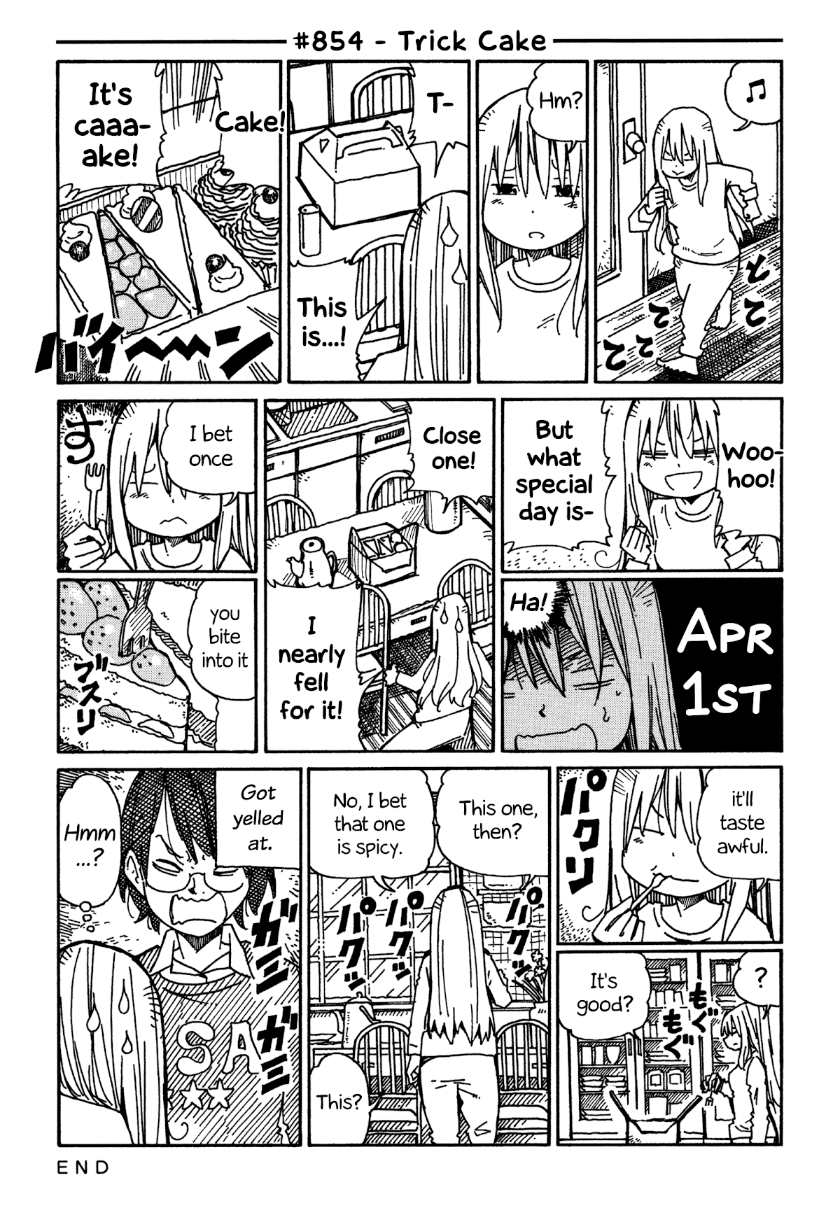 Hatarakanai Futari - Chapter 854: Trick Cake