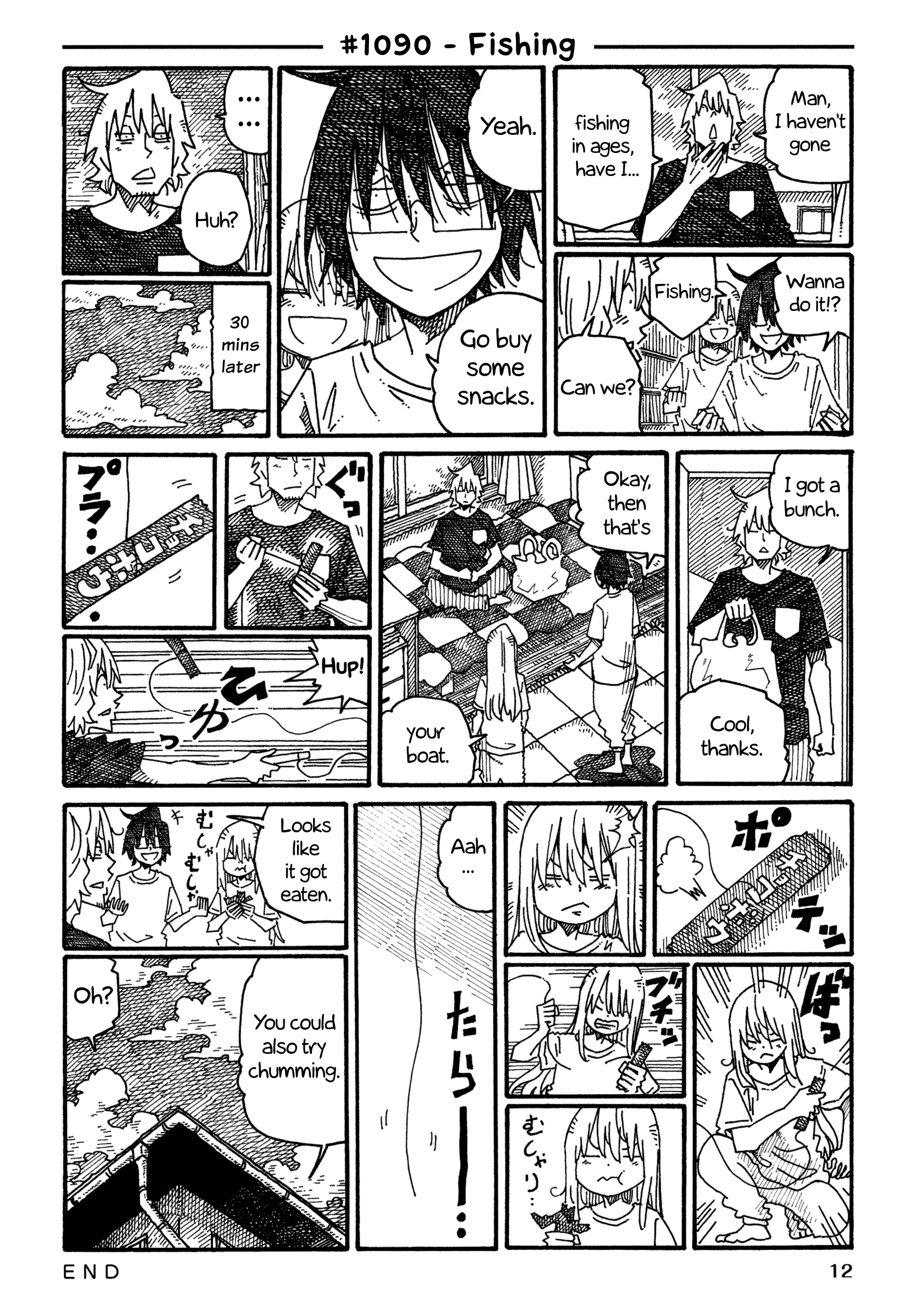 Hatarakanai Futari - Vol.18 Chapter 1090: Fishing