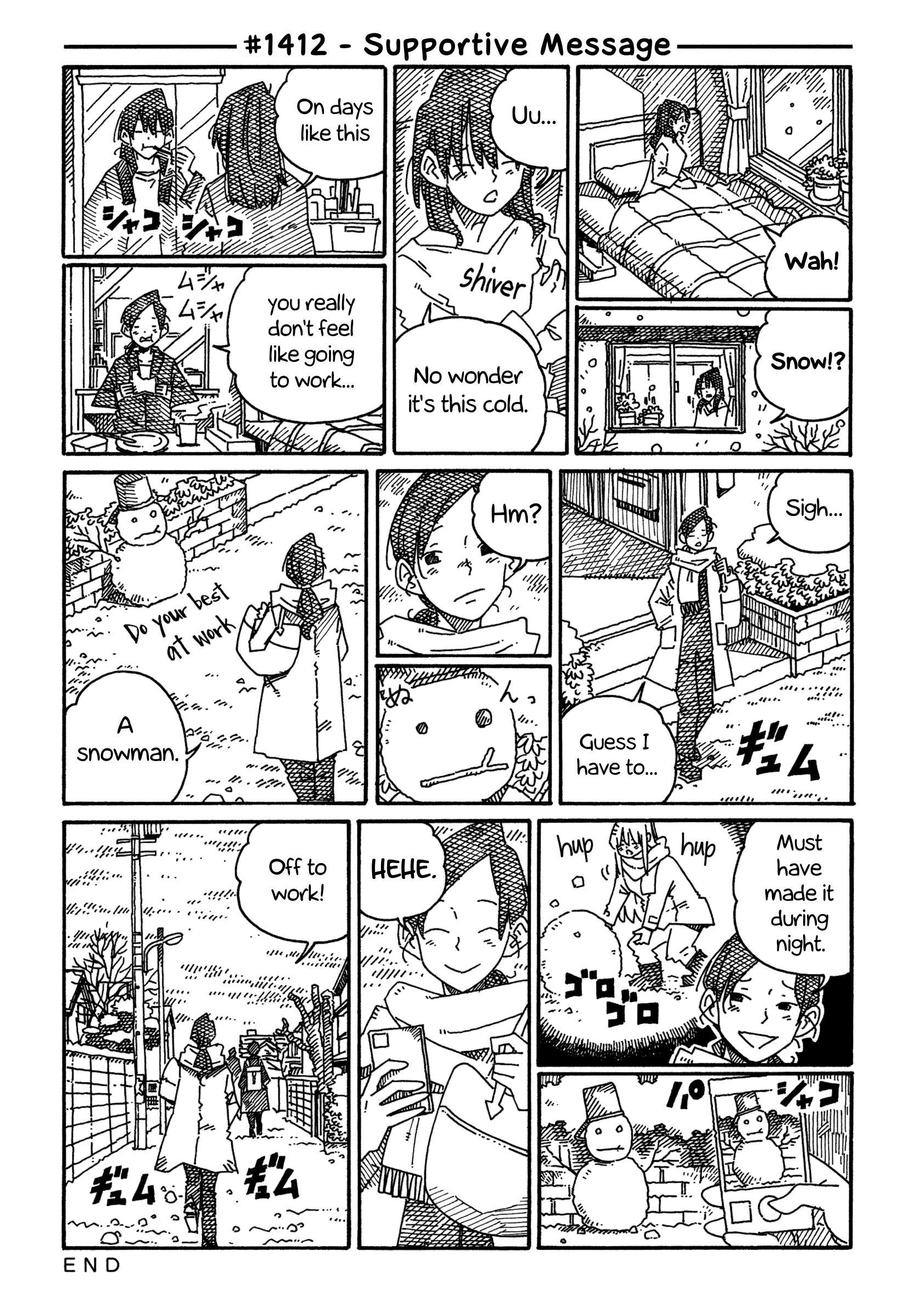 Hatarakanai Futari - Vol.22 Chapter 1412: Supportive Message