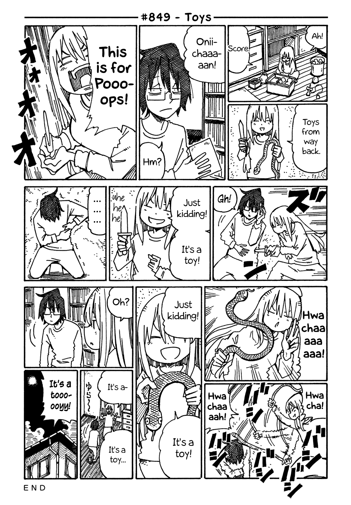 Hatarakanai Futari - Chapter 849: Toys