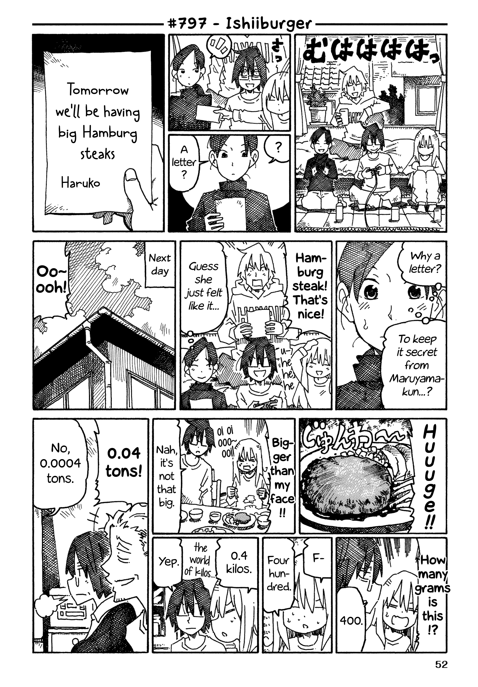 Hatarakanai Futari - Vol.13 Chapter 797: Ishiiburger