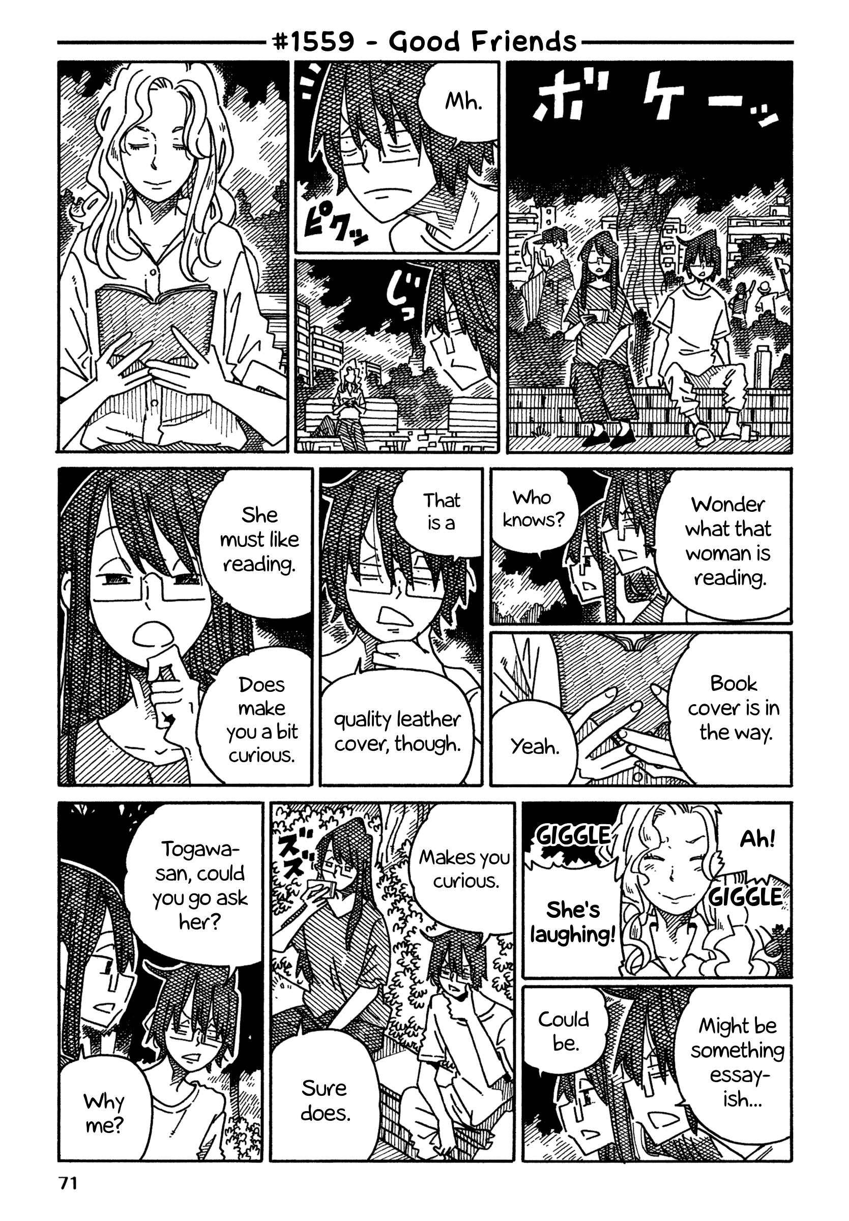 Hatarakanai Futari - Vol.24 Chapter 1559: Good Friends