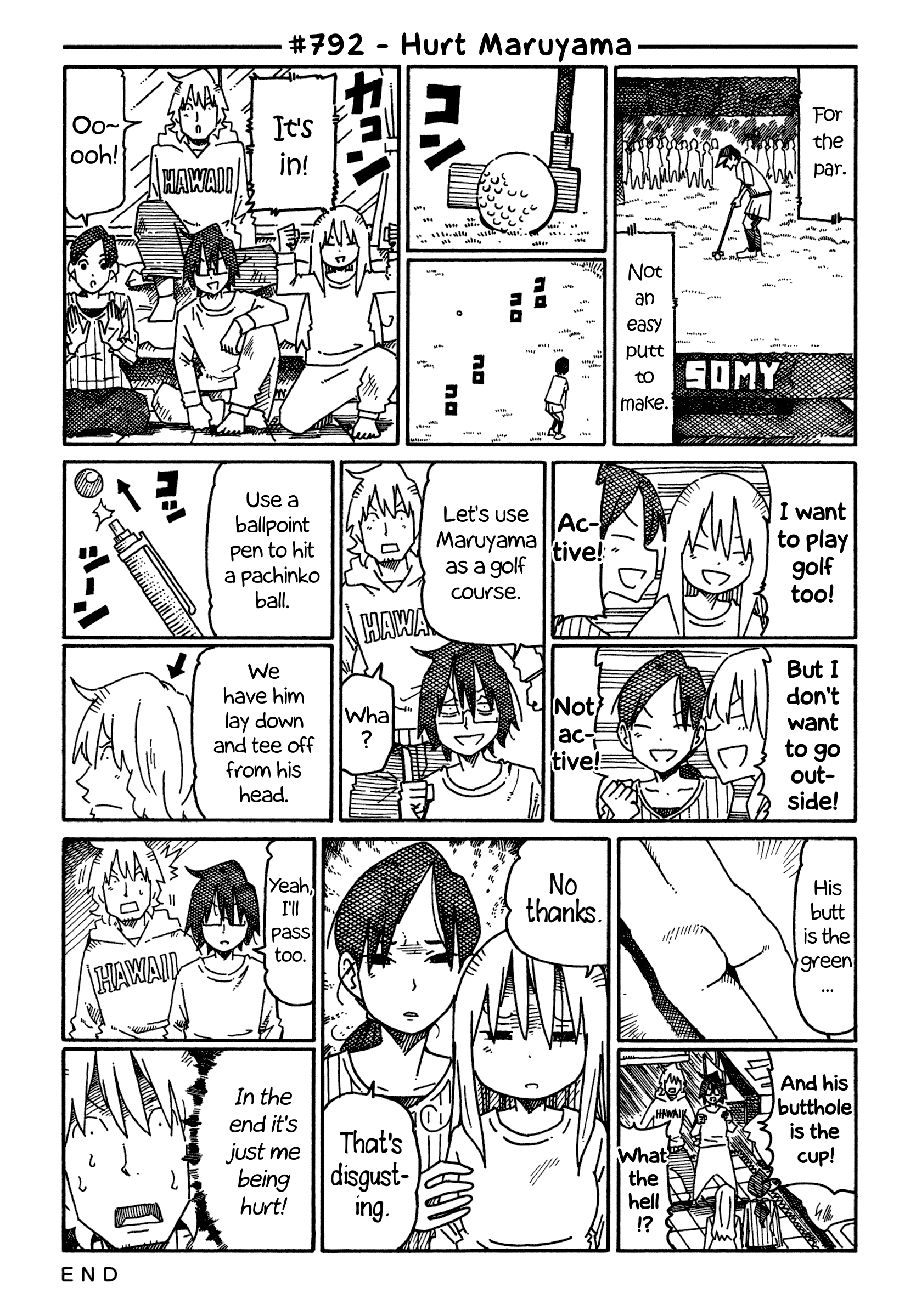 Hatarakanai Futari - Vol.13 Chapter 792: Hurt Maruyama