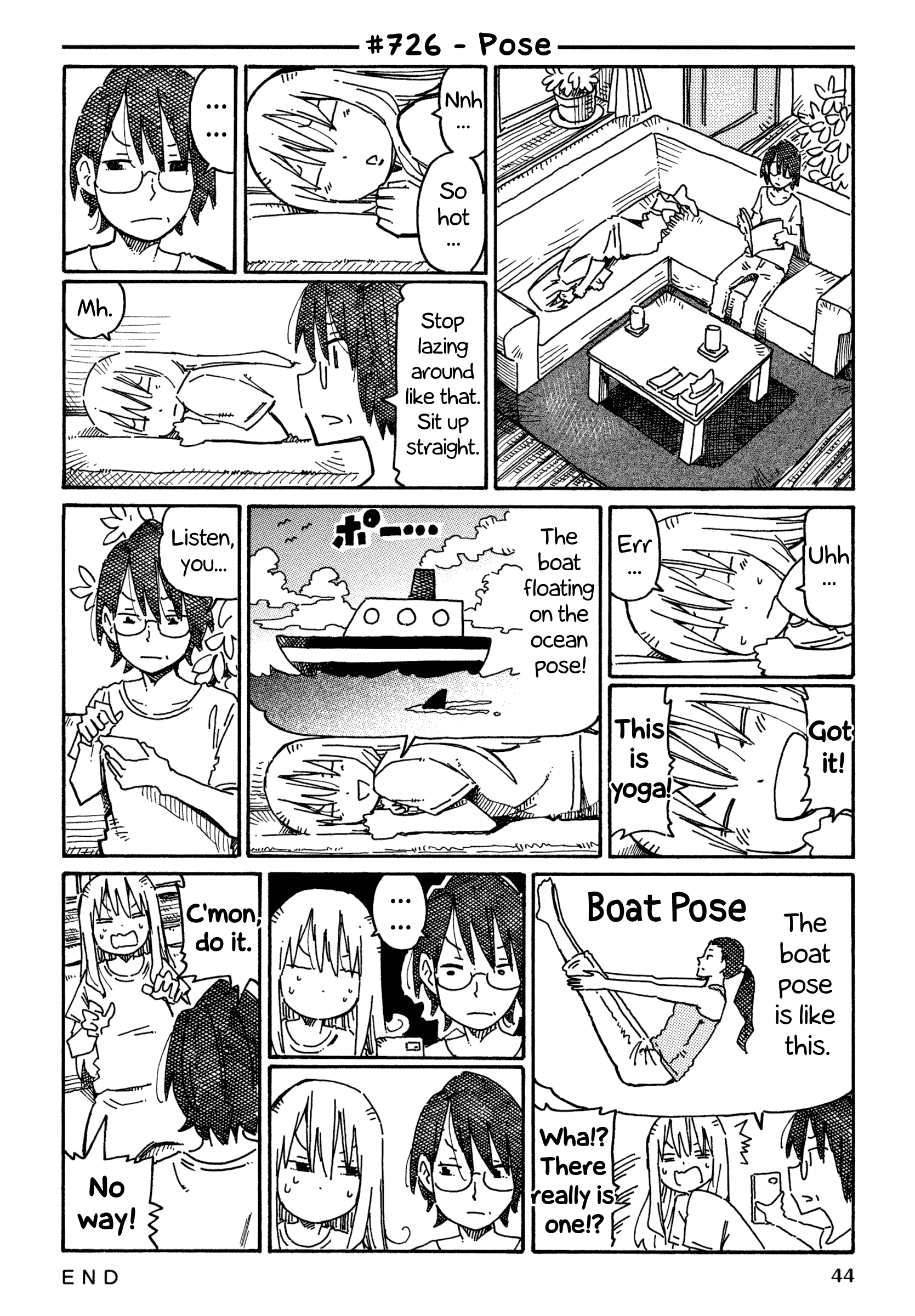 Hatarakanai Futari - Vol.12 Chapter 726: Pose