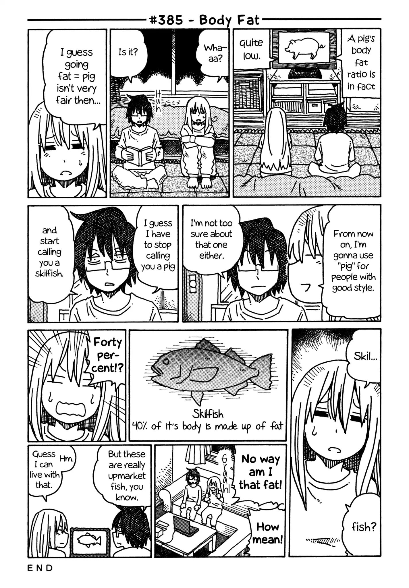 Hatarakanai Futari - Vol.8 Chapter 385: Body Fat