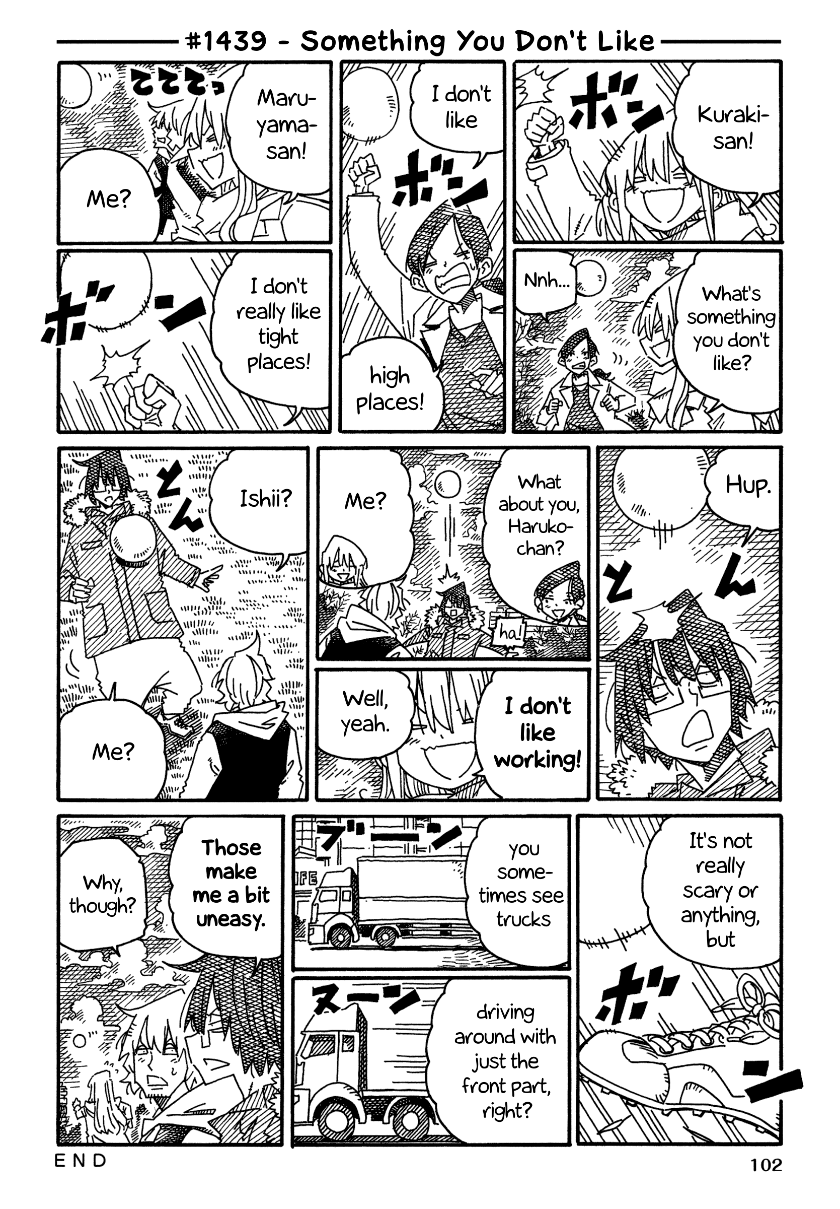 Hatarakanai Futari - Vol.22 Chapter 1439: Something You Don't Like