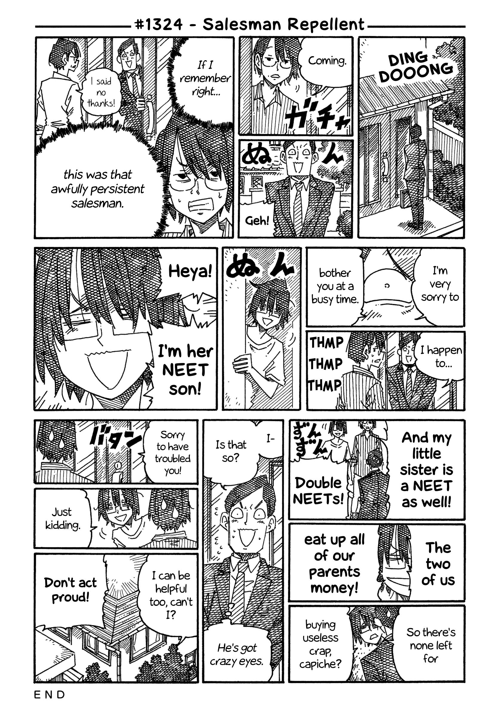 Hatarakanai Futari - Vol.21 Chapter 1324: Salesman Repellent