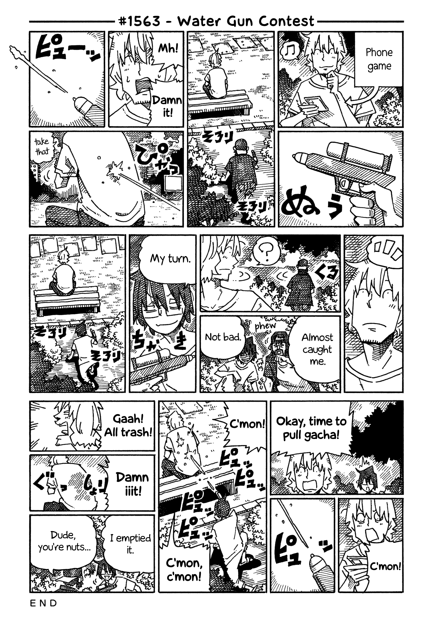 Hatarakanai Futari - Vol.24 Chapter 1563: Water Gun Contest