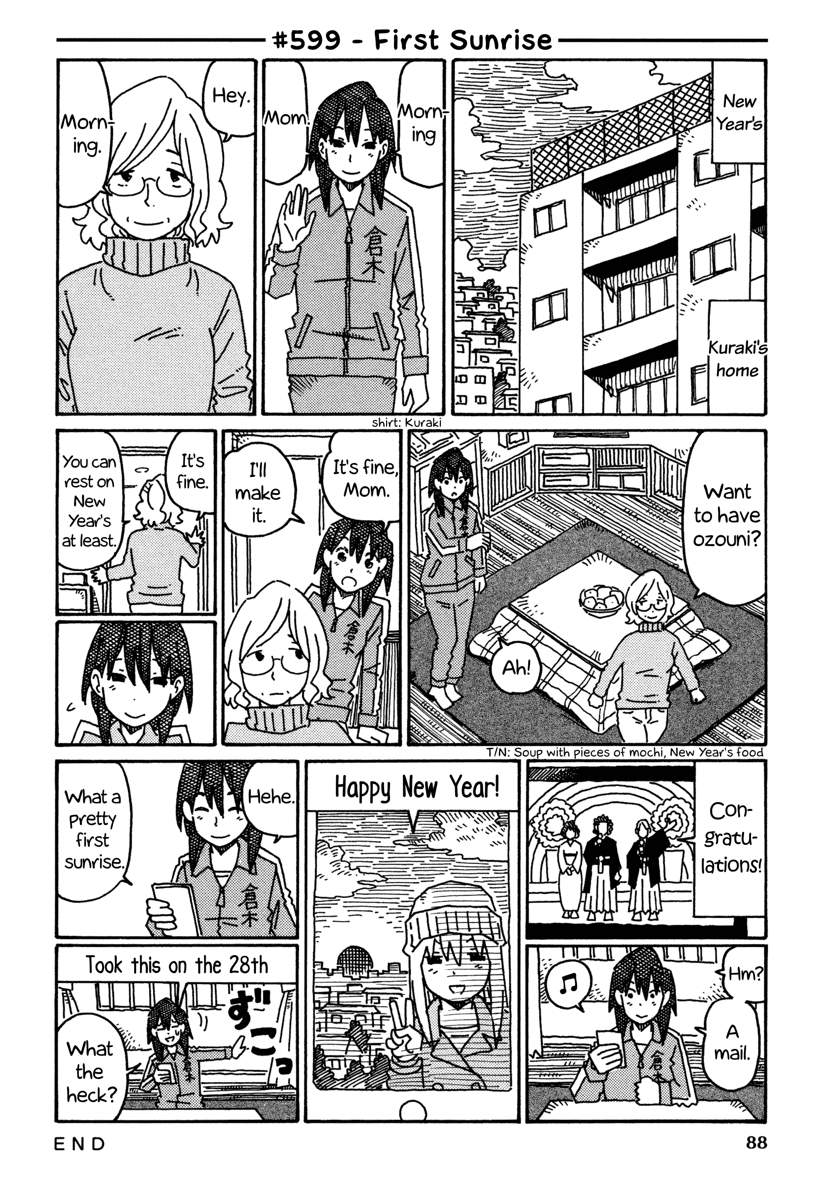 Hatarakanai Futari - Vol.10 Chapter 599: First Sunrise