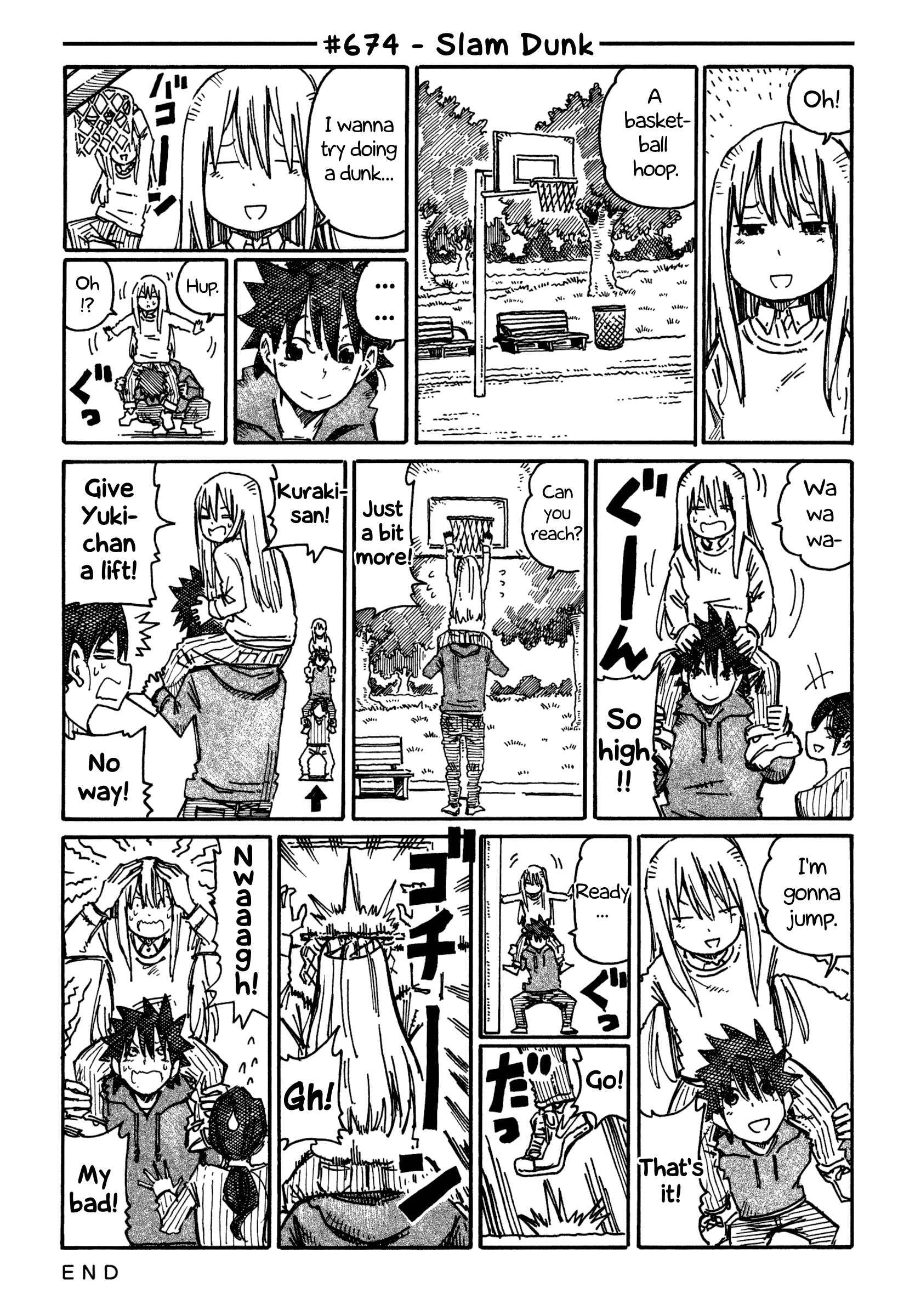 Hatarakanai Futari - Vol.11 Chapter 674: Slam Dunk