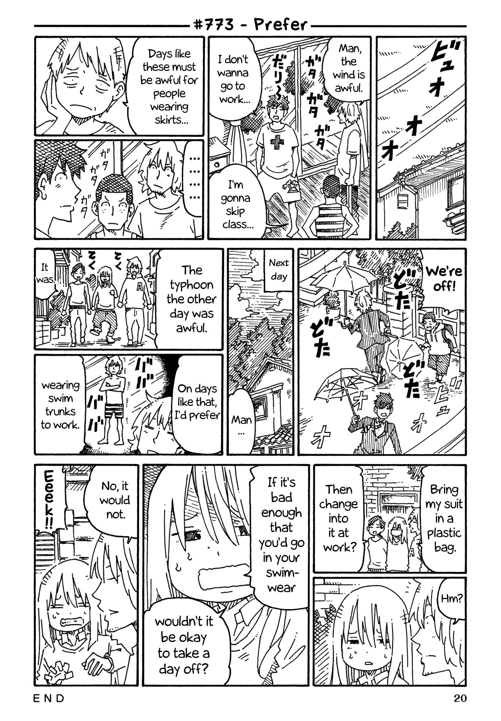 Hatarakanai Futari - Vol.13 Chapter 773: Prefer