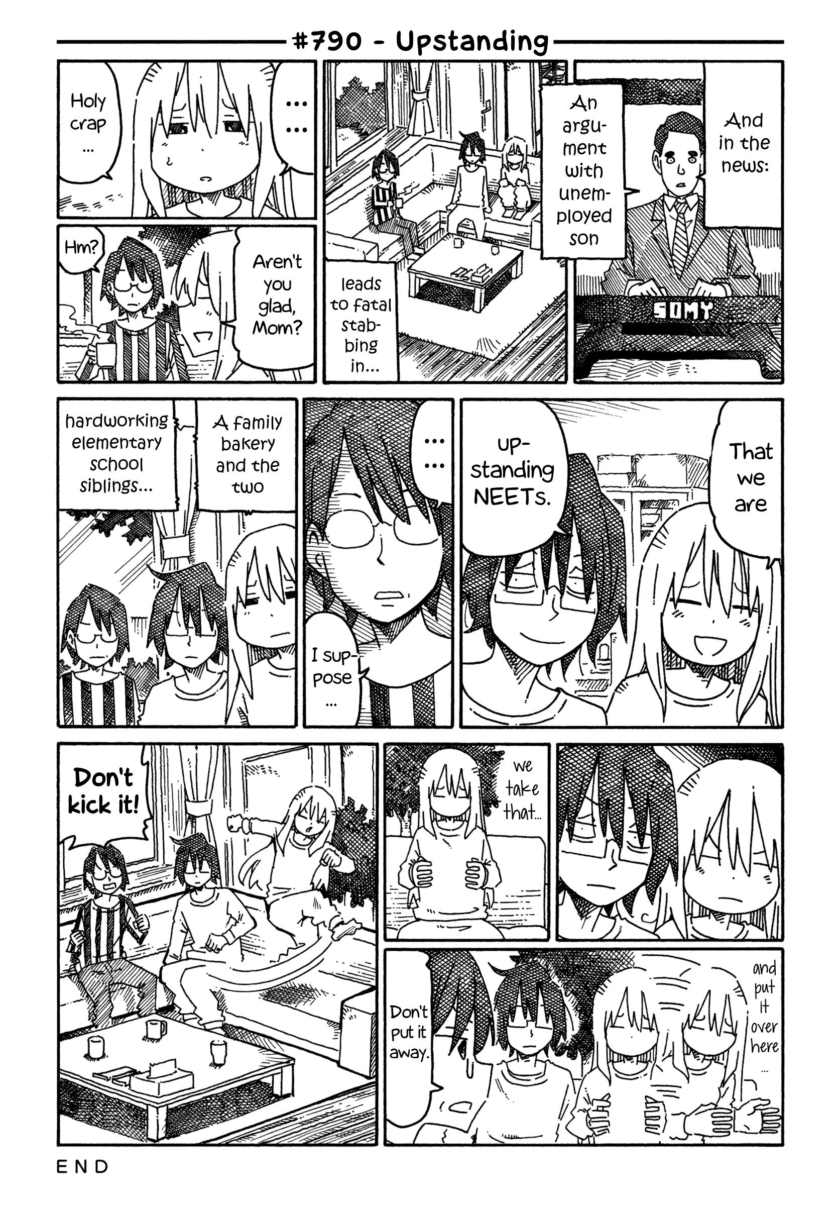 Hatarakanai Futari - Vol.13 Chapter 790: Upstanding