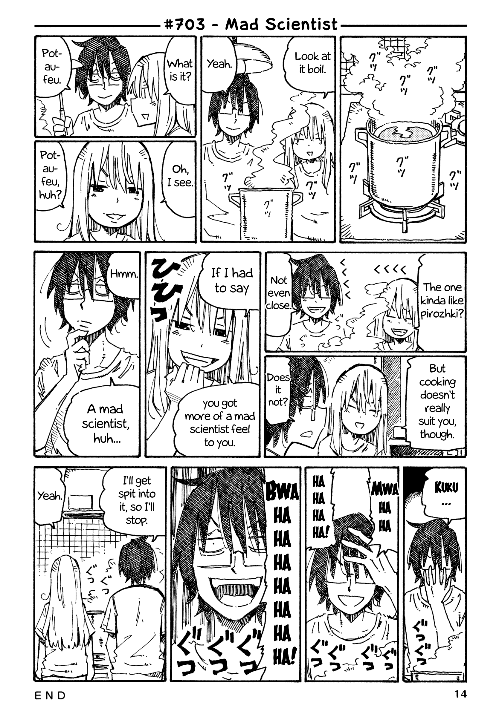 Hatarakanai Futari - Vol.12 Chapter 703: Mad Scientist