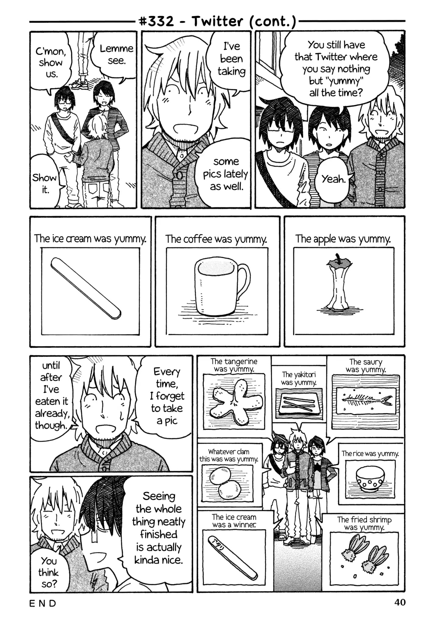 Hatarakanai Futari - Chapter 332: Twitter (Cont.)