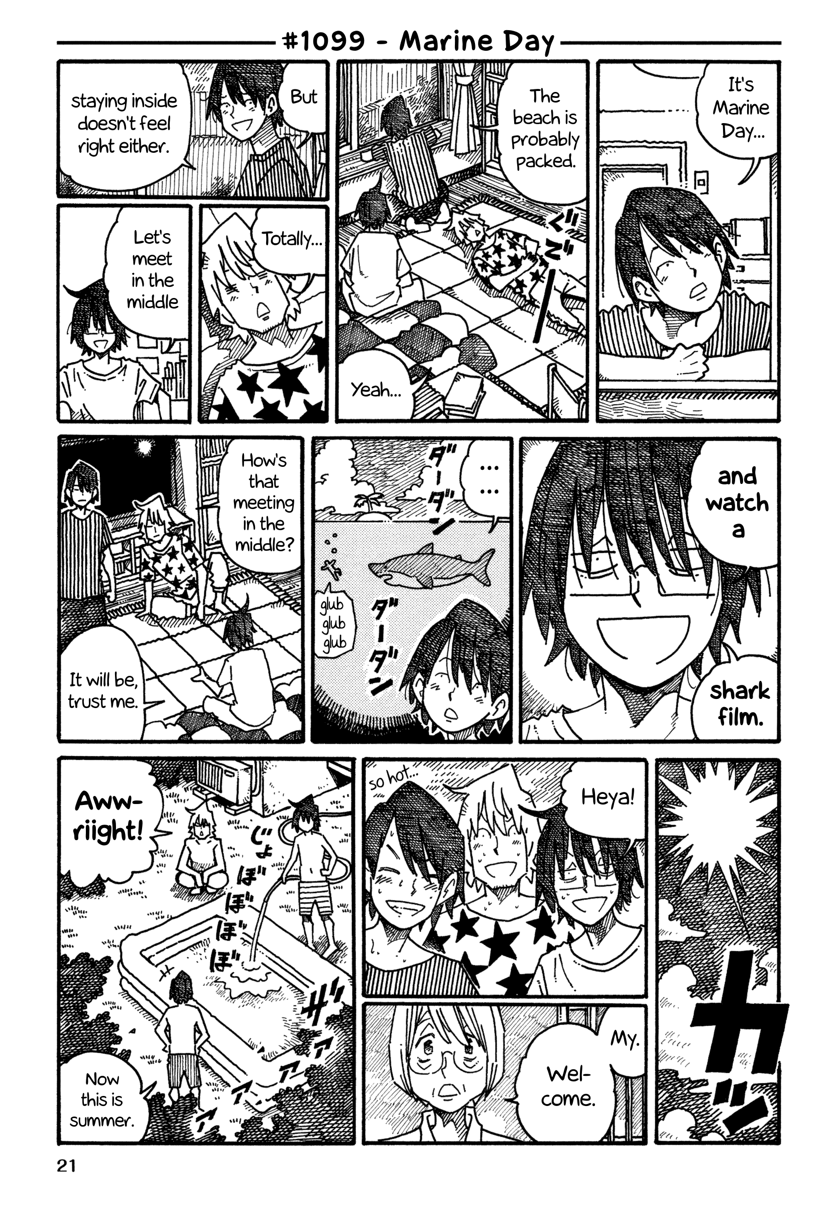 Hatarakanai Futari - Vol.18 Chapter 1099: Marine Day