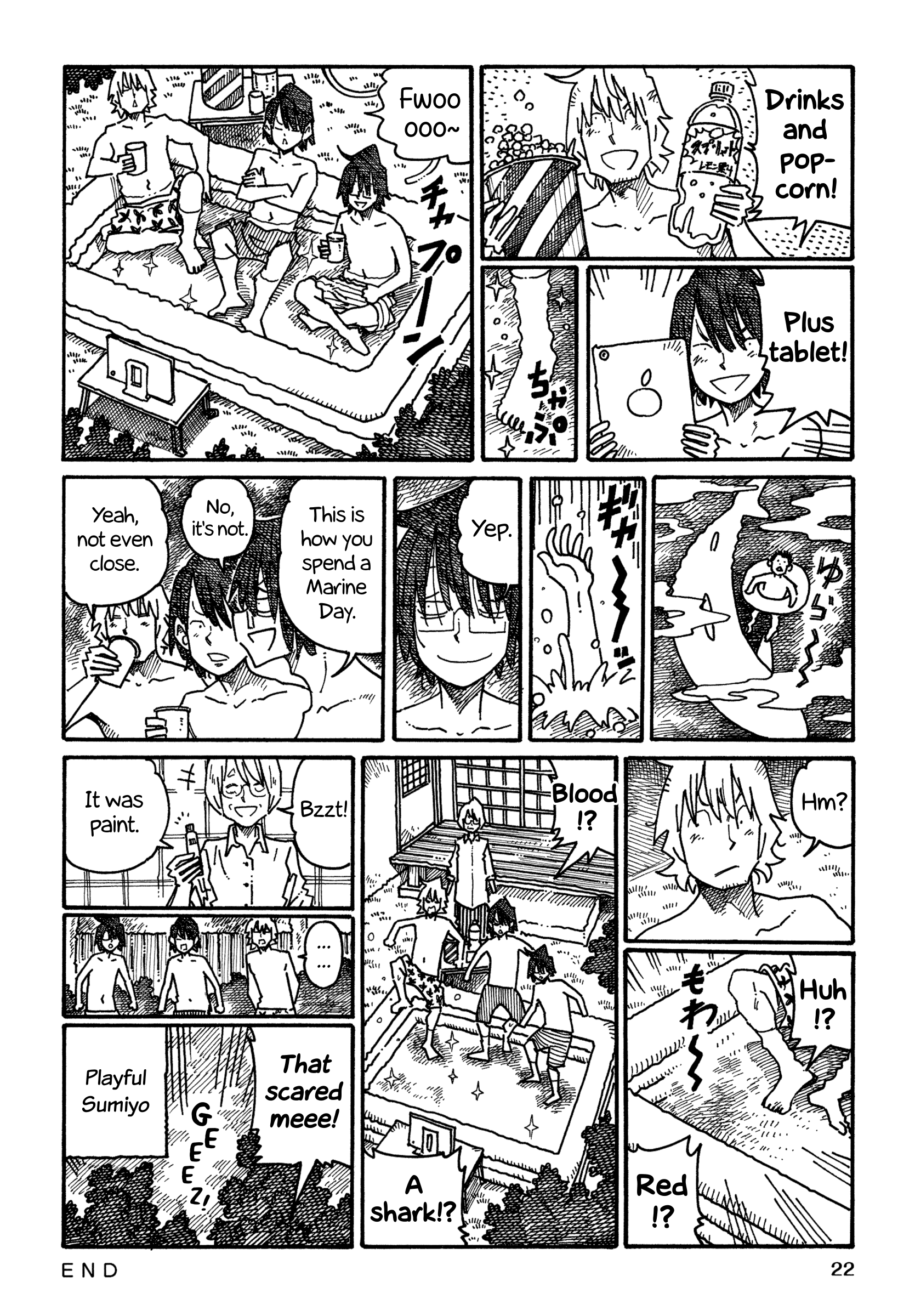 Hatarakanai Futari - Vol.18 Chapter 1099: Marine Day