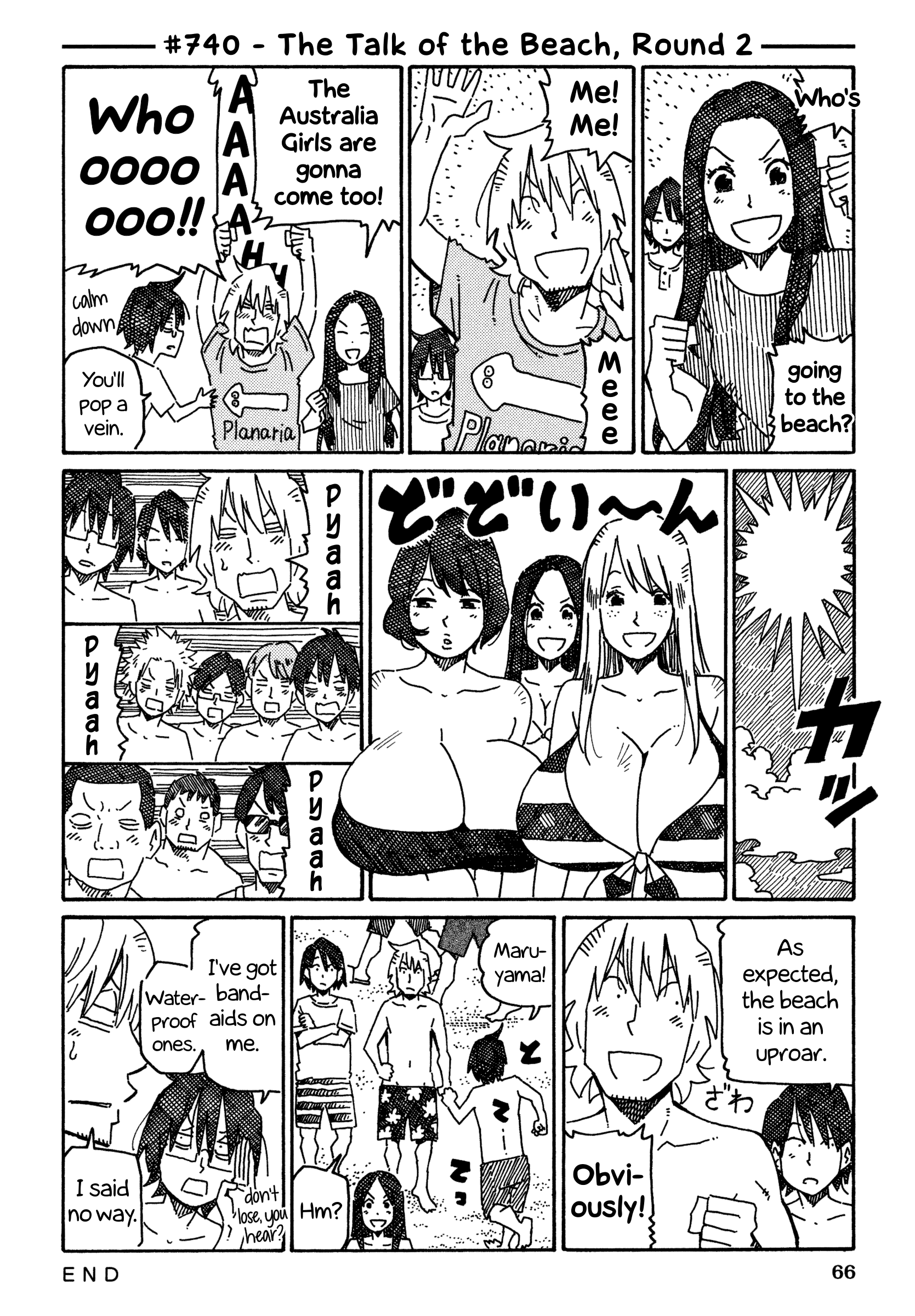 Hatarakanai Futari - Vol.12 Chapter 740: The Talk Of The Beach, Round 2