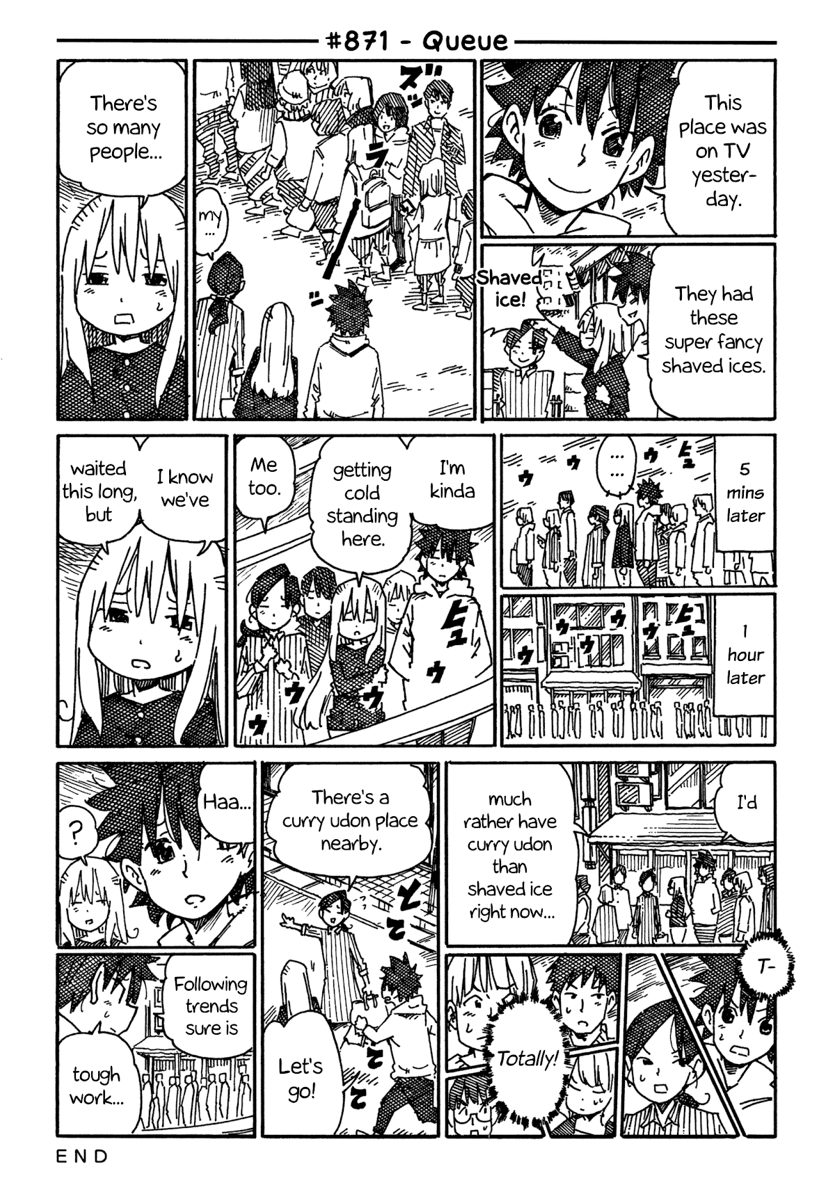 Hatarakanai Futari - Chapter 871: Queue