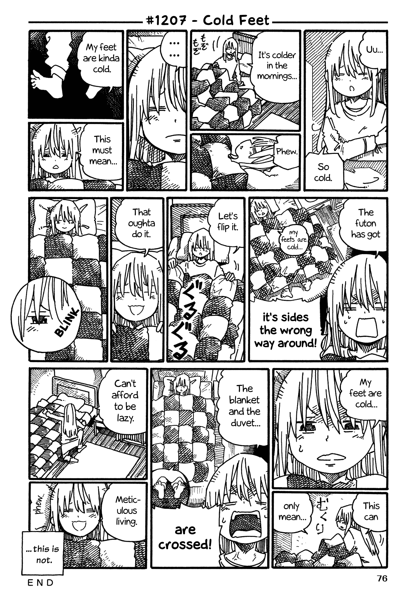 Hatarakanai Futari - Vol.19 Chapter 1207: Cold Feet