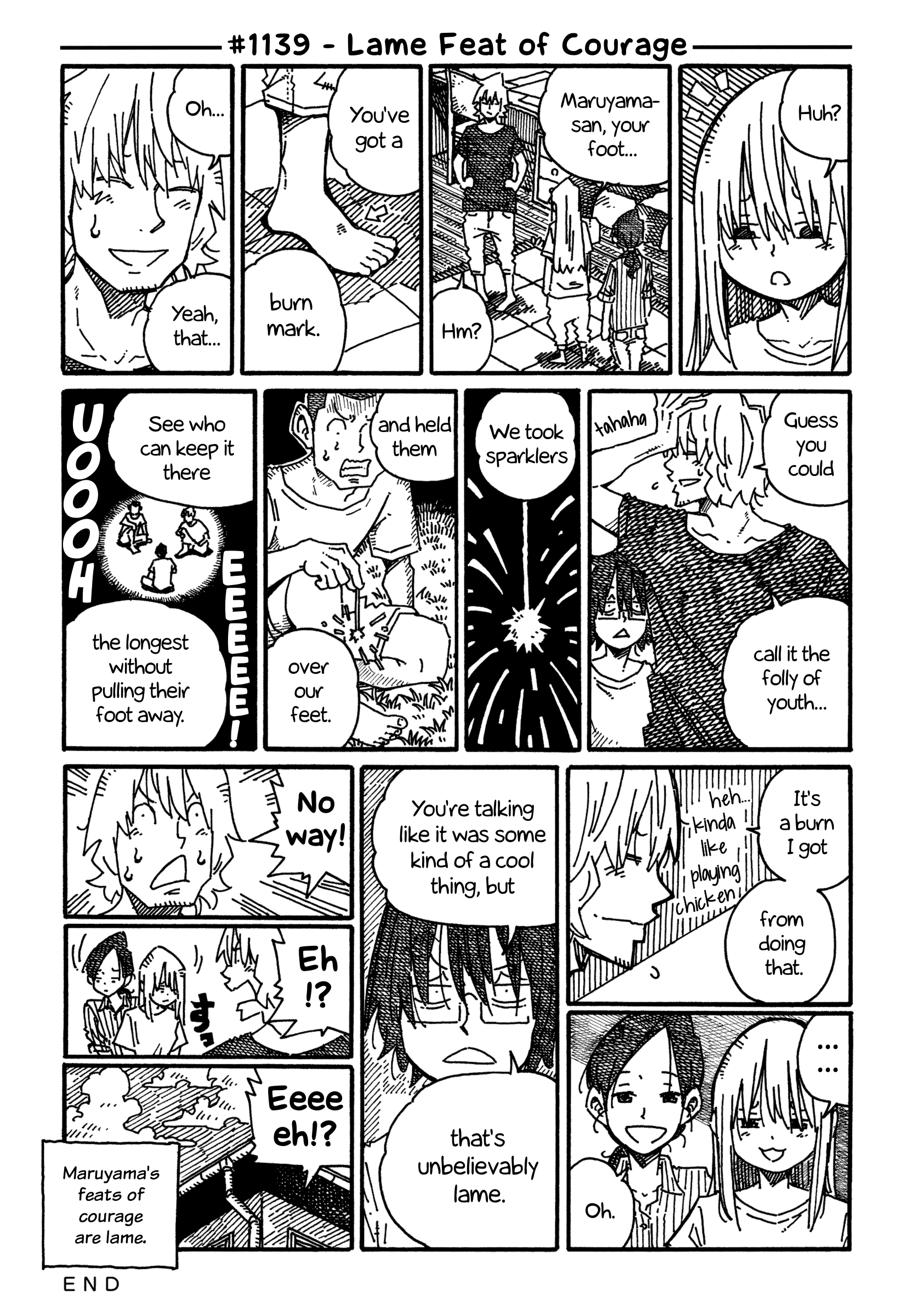 Hatarakanai Futari - Vol.18 Chapter 1139: Lame Feat Of Courage