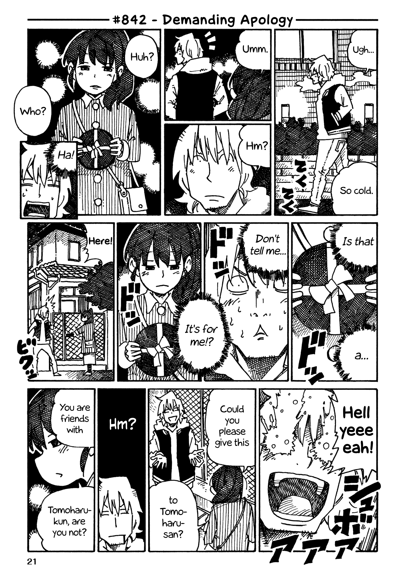 Hatarakanai Futari - Vol.14 Chapter 842: Demanding Apology