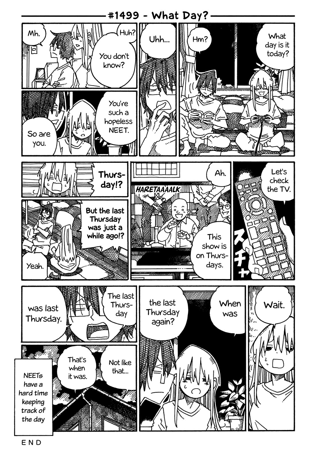 Hatarakanai Futari - Chapter 1499: What Day?