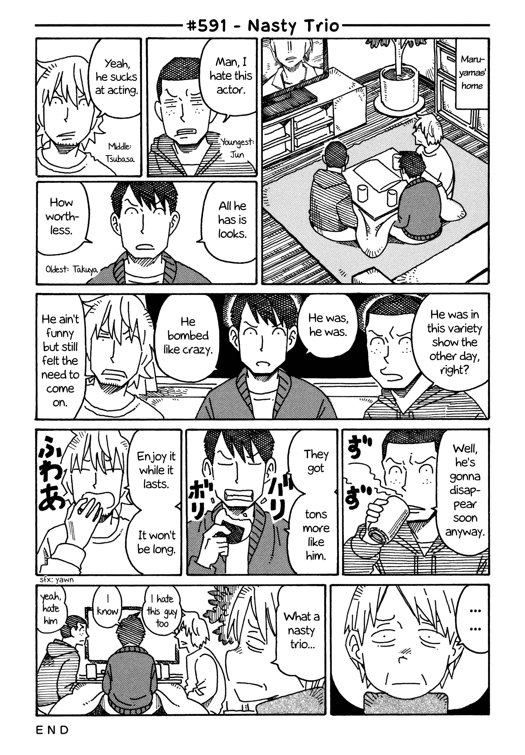 Hatarakanai Futari - Vol.10 Chapter 591: Nasty Trio