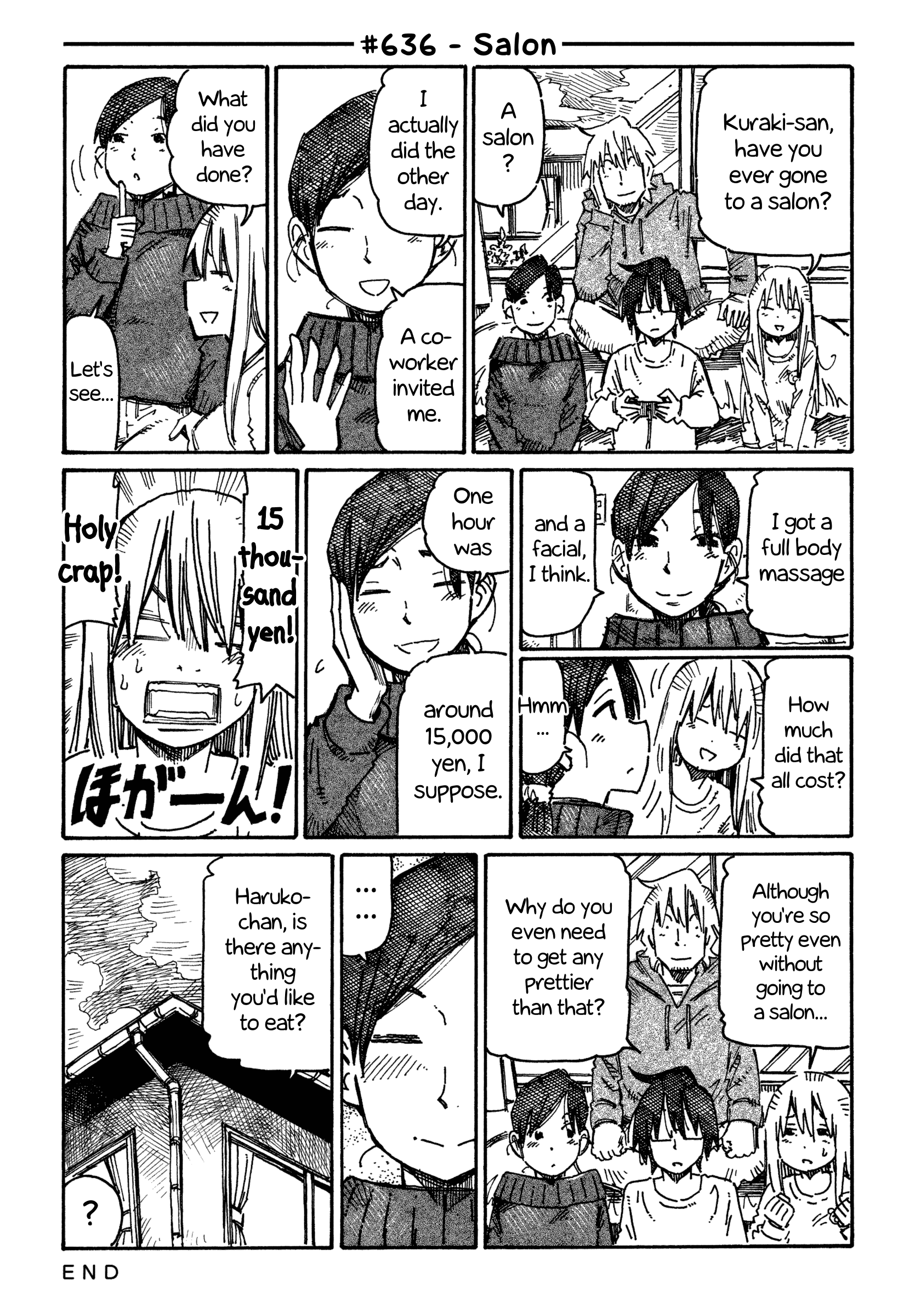 Hatarakanai Futari - Vol.11 Chapter 636: Salon