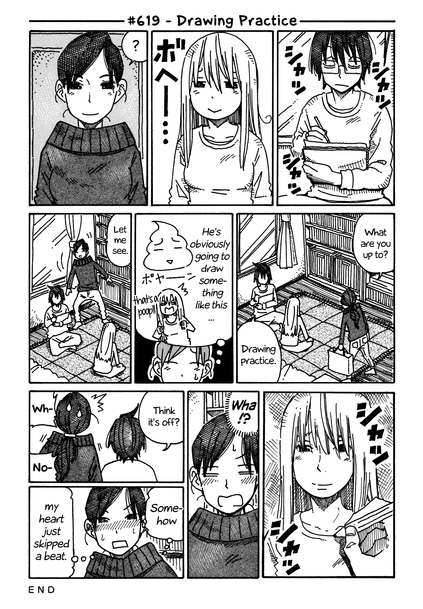 Hatarakanai Futari - Vol.11 Chapter 619: Drawing Practice