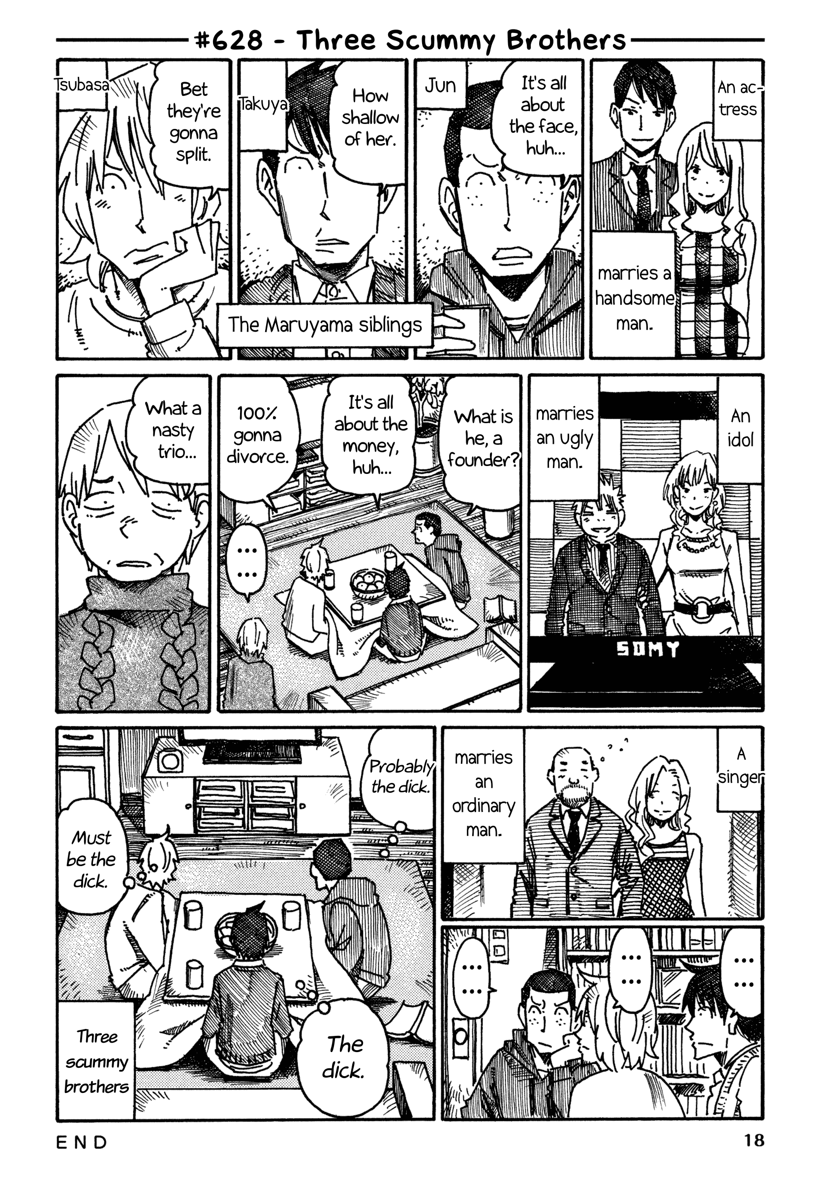 Hatarakanai Futari - Vol.11 Chapter 628: Three Scummy Brothers