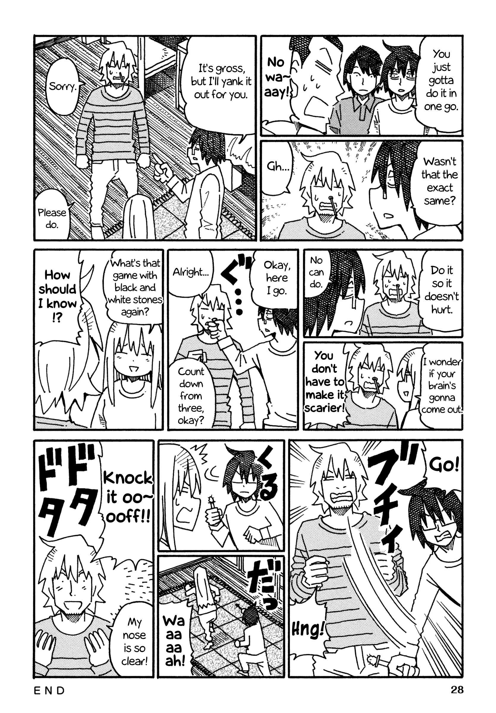 Hatarakanai Futari - Vol.10 Chapter 557: Nose Wax