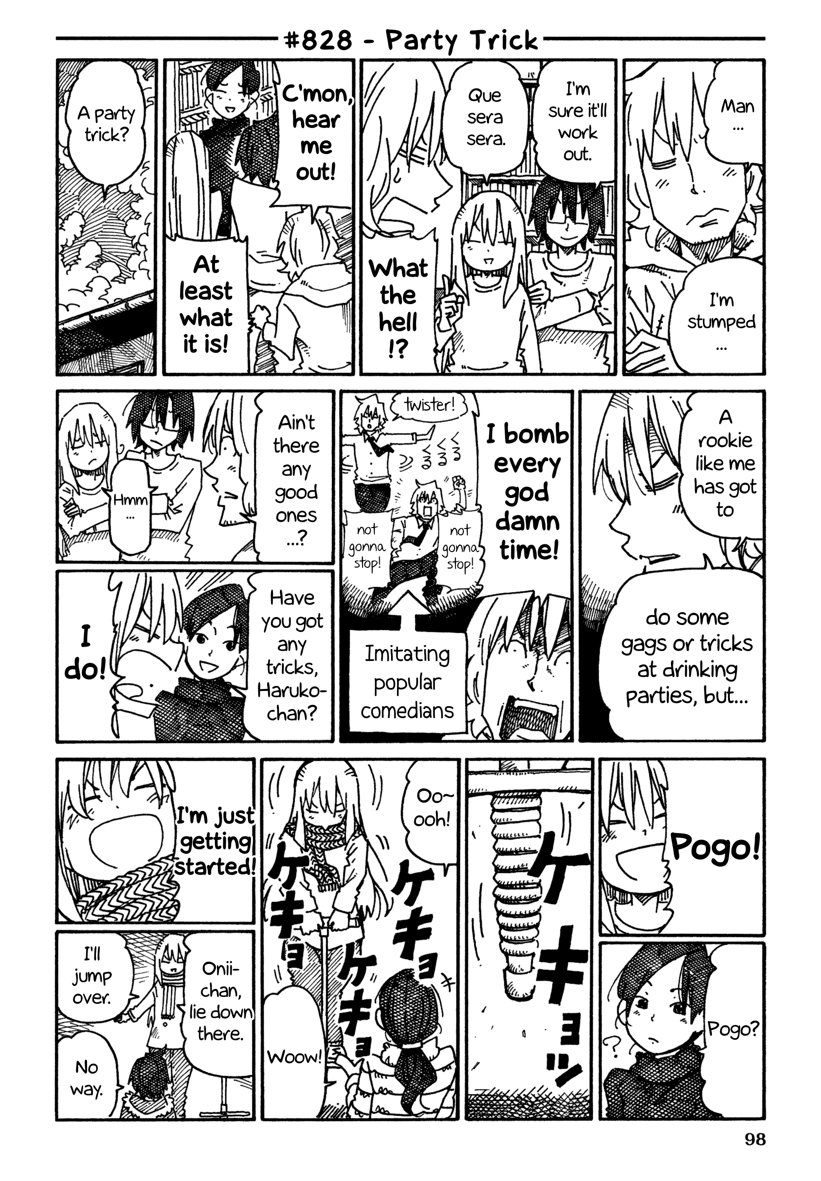 Hatarakanai Futari - Vol.13 Chapter 828: Party Trick