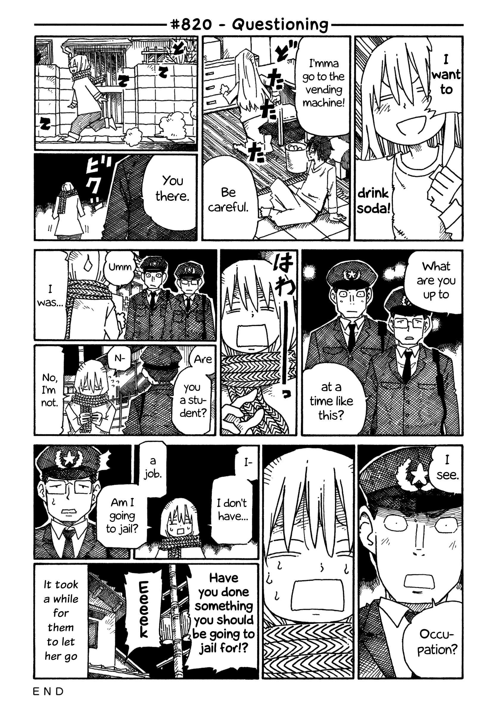 Hatarakanai Futari - Vol.13 Chapter 820: Questioning