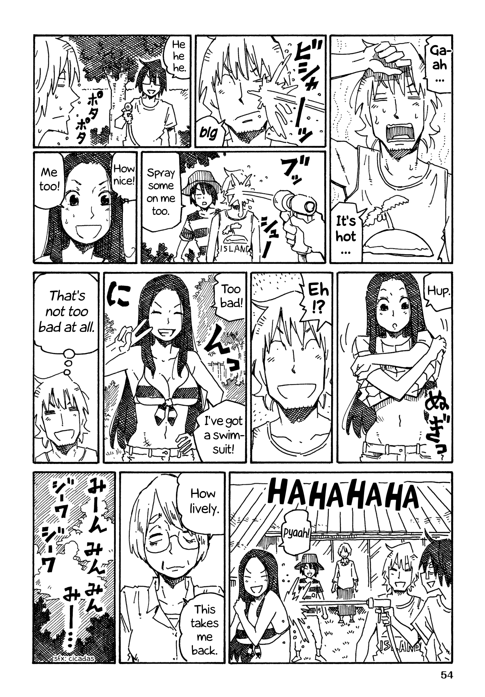 Hatarakanai Futari - Vol.12 Chapter 733: A Summer Afternoon's Grass Cutting