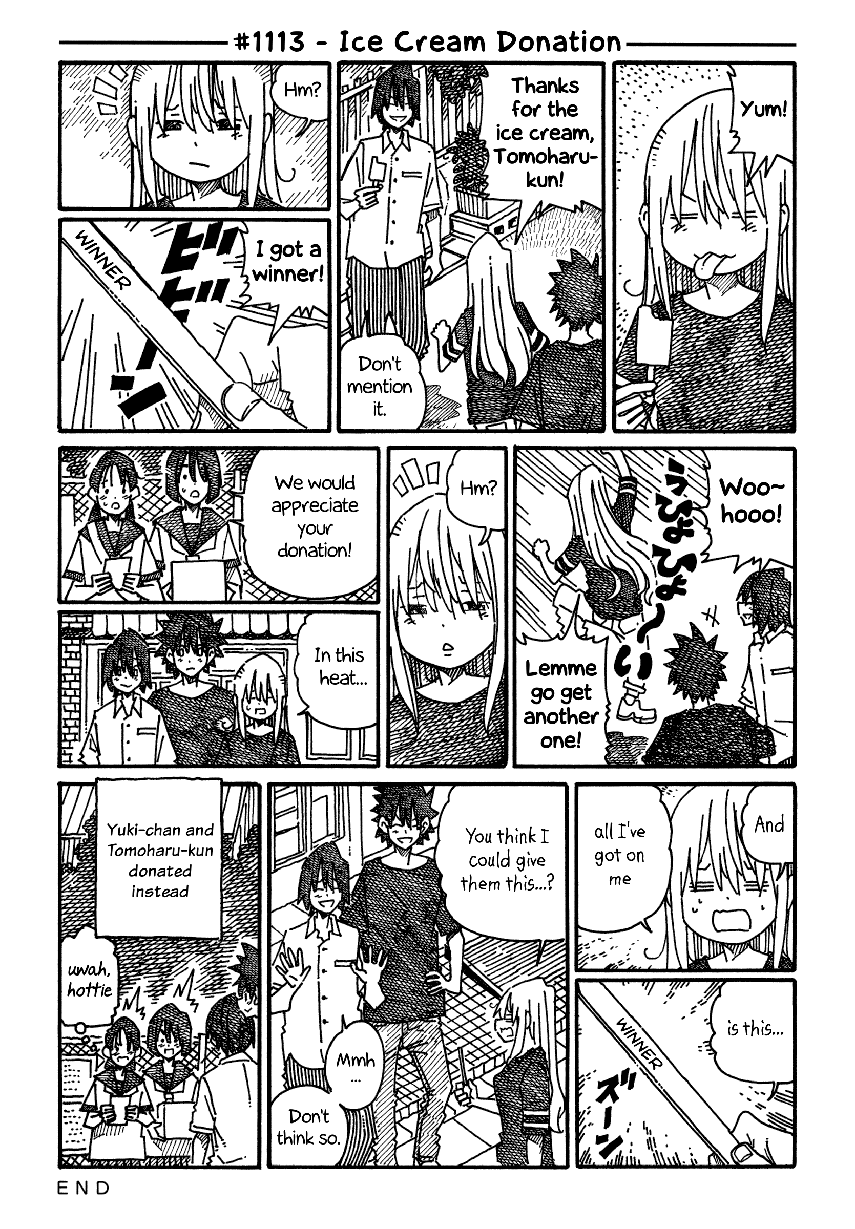 Hatarakanai Futari - Vol.18 Chapter 1113: Ice Cream Donation