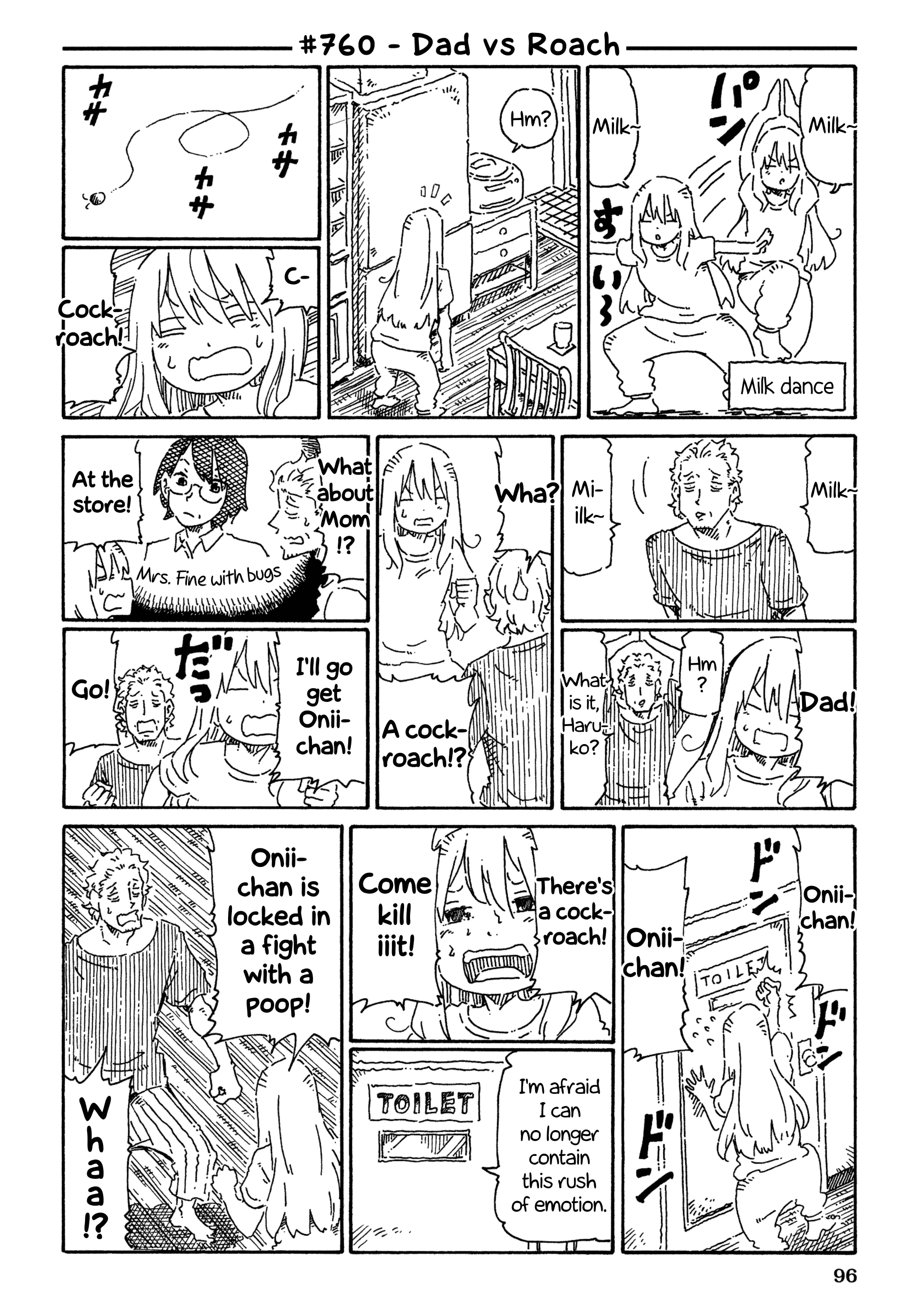 Hatarakanai Futari - Vol.12 Chapter 760: Dad Vs Roach