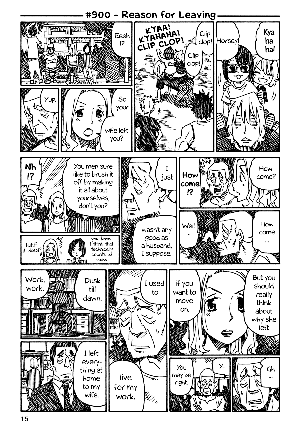 Hatarakanai Futari - Chapter 900: Reason For Leaving