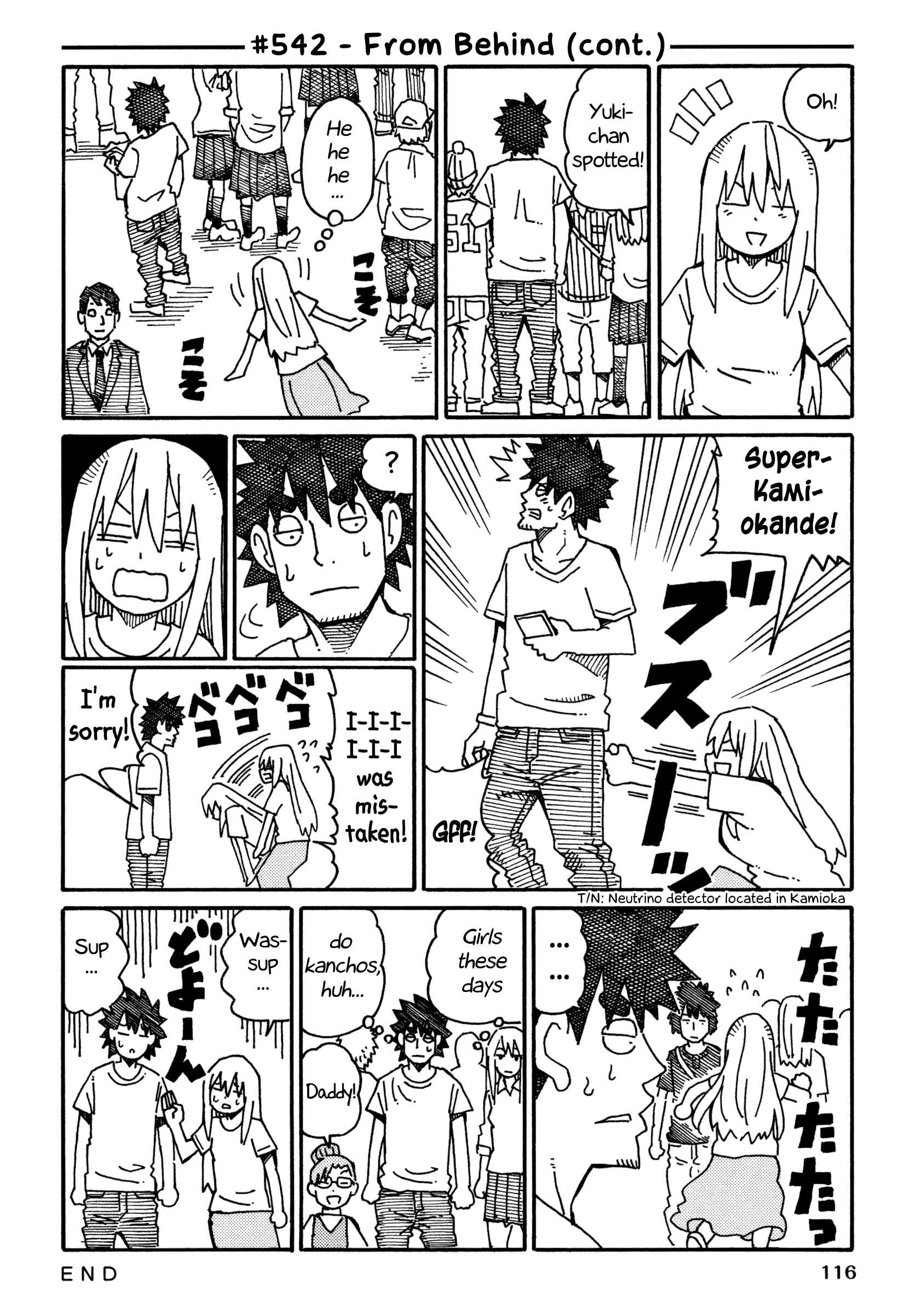 Hatarakanai Futari - Vol.9 Chapter 542: From Behind (Cont.)