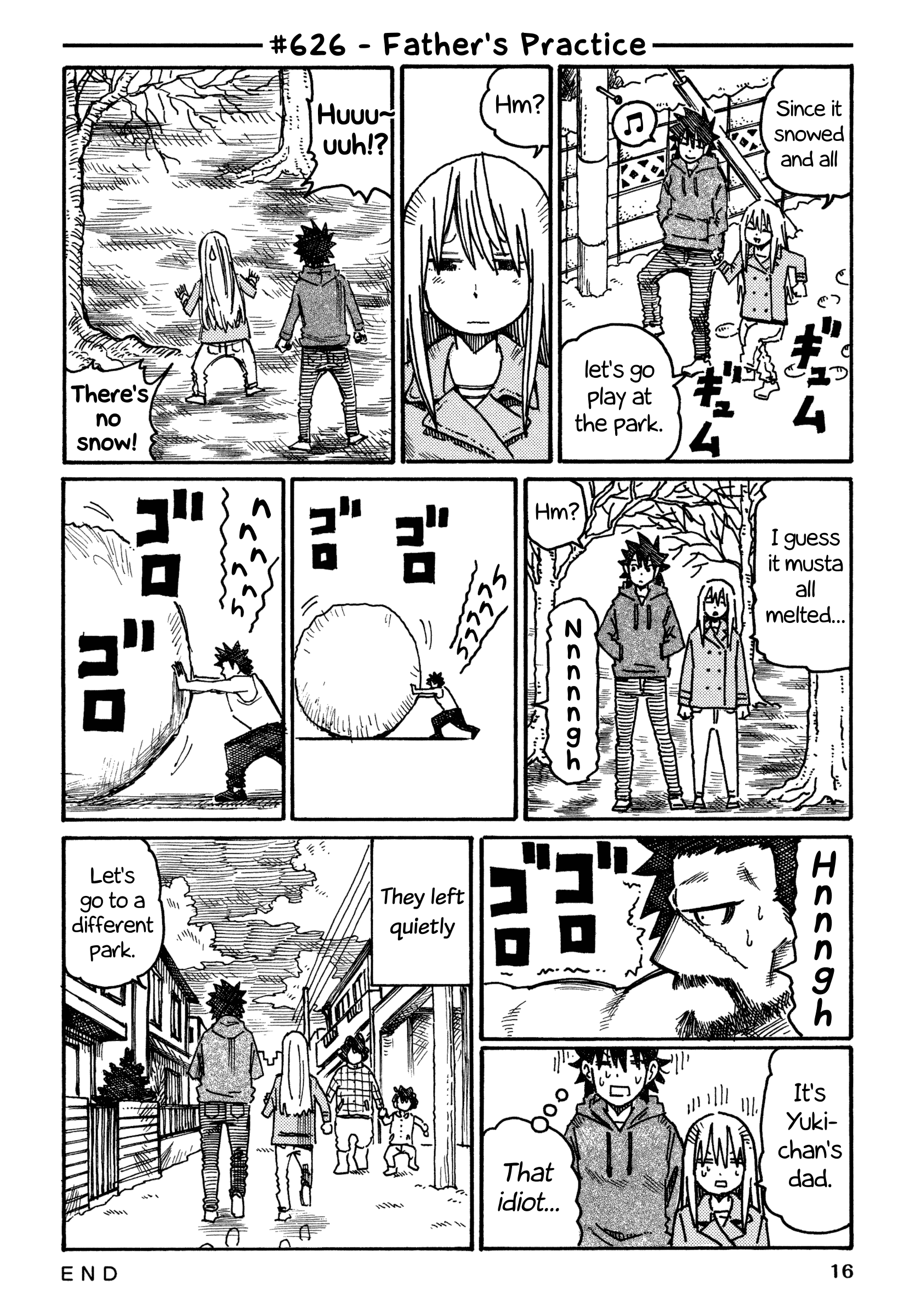 Hatarakanai Futari - Vol.11 Chapter 626: Father's Practice