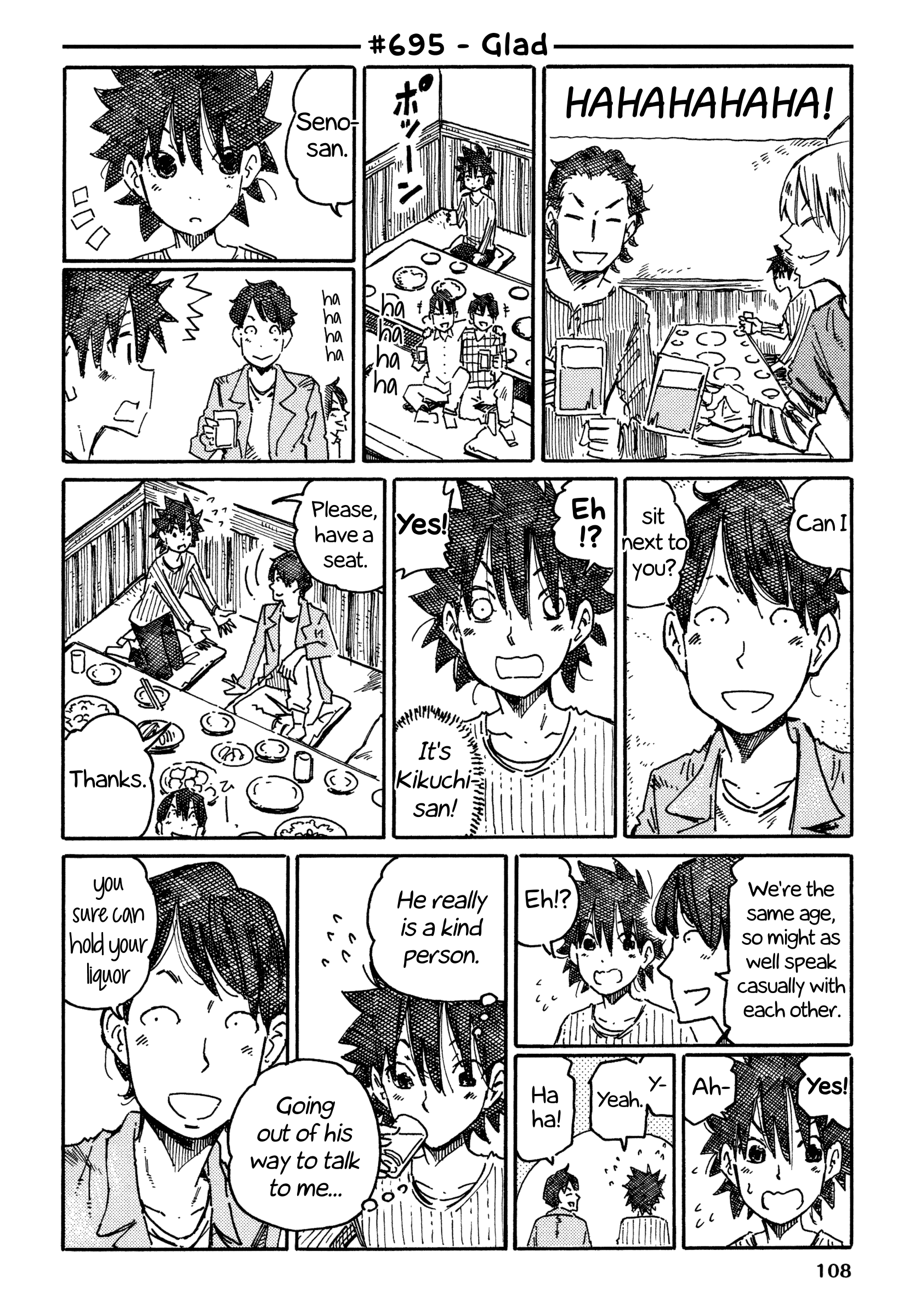 Hatarakanai Futari - Vol.11 Chapter 695: Glad