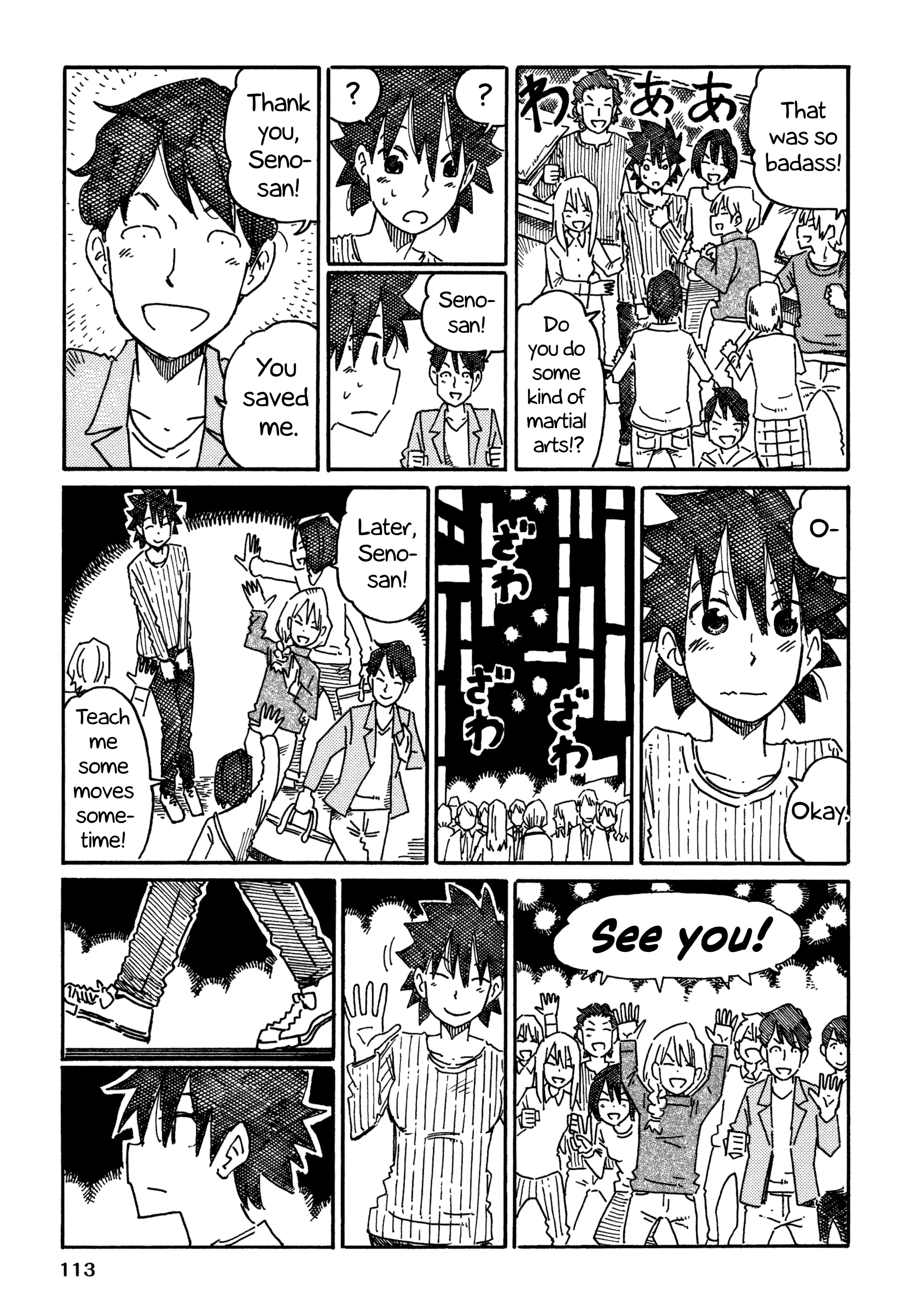 Hatarakanai Futari - Vol.11 Chapter 695: Glad