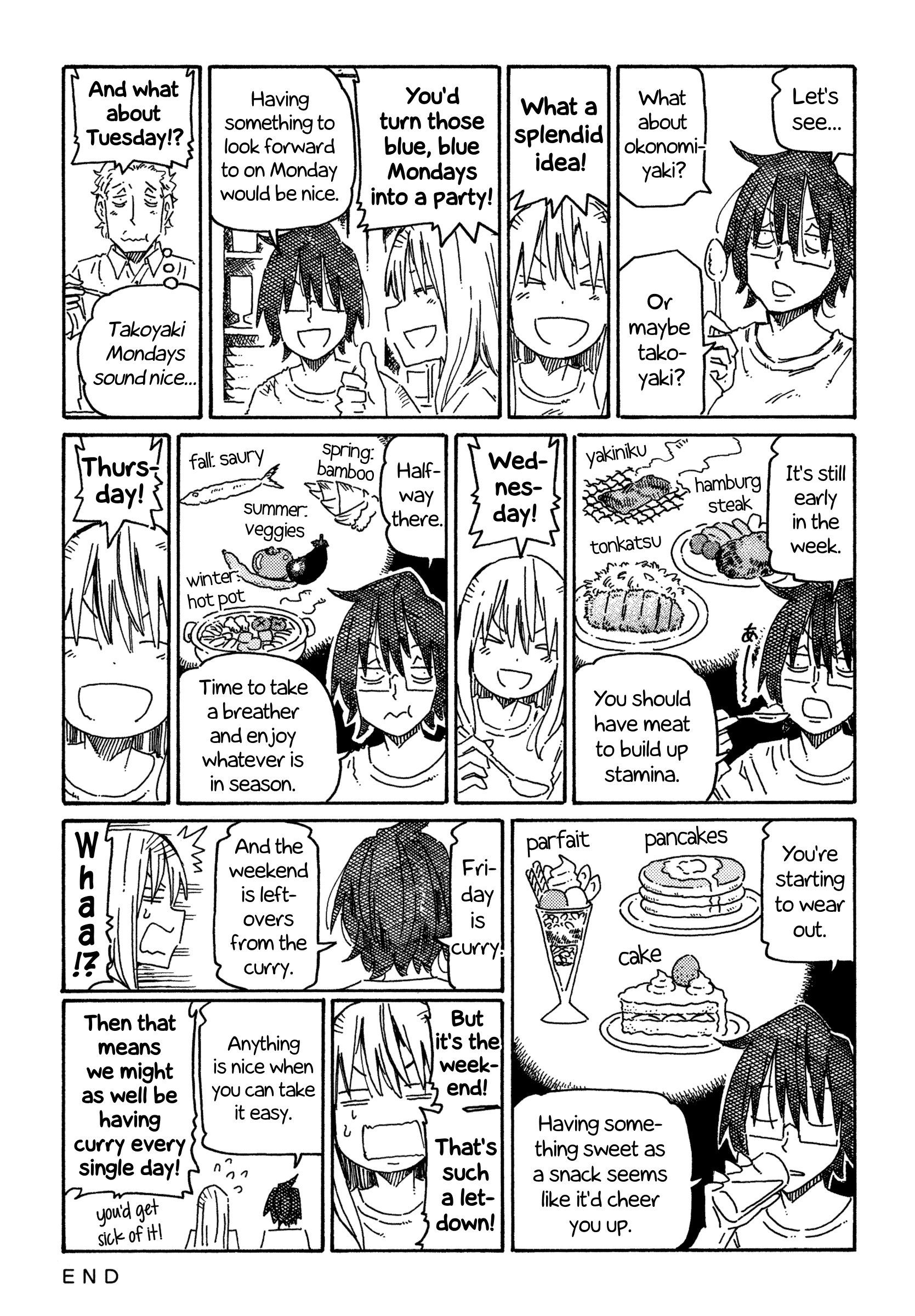 Hatarakanai Futari - Vol.12 Chapter 707: Friday Curry