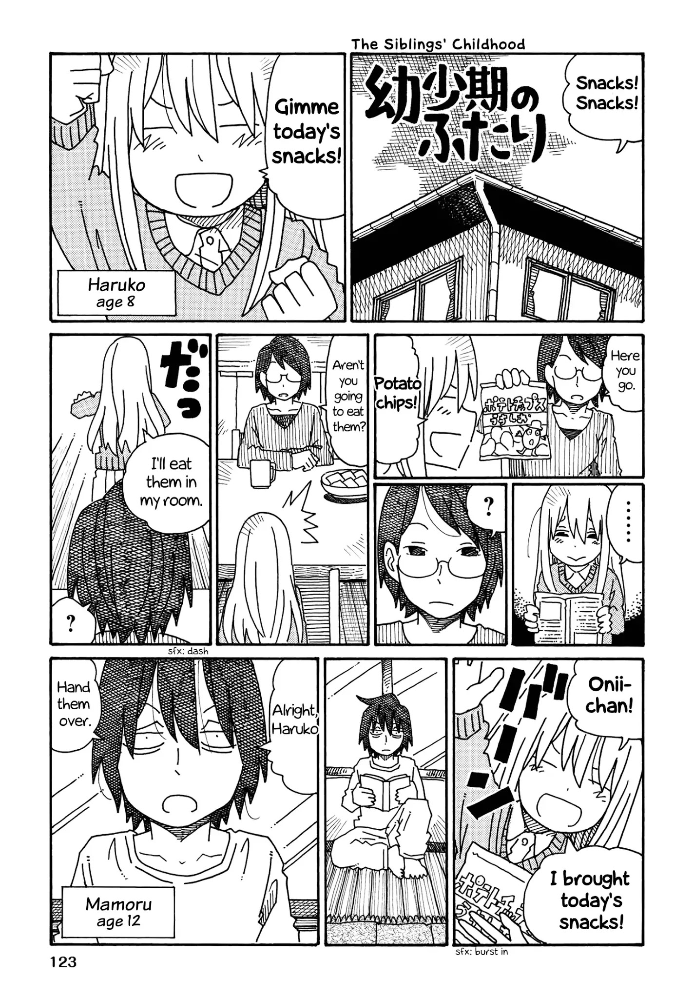 Hatarakanai Futari - Chapter 190.5: The Siblings' Childhood