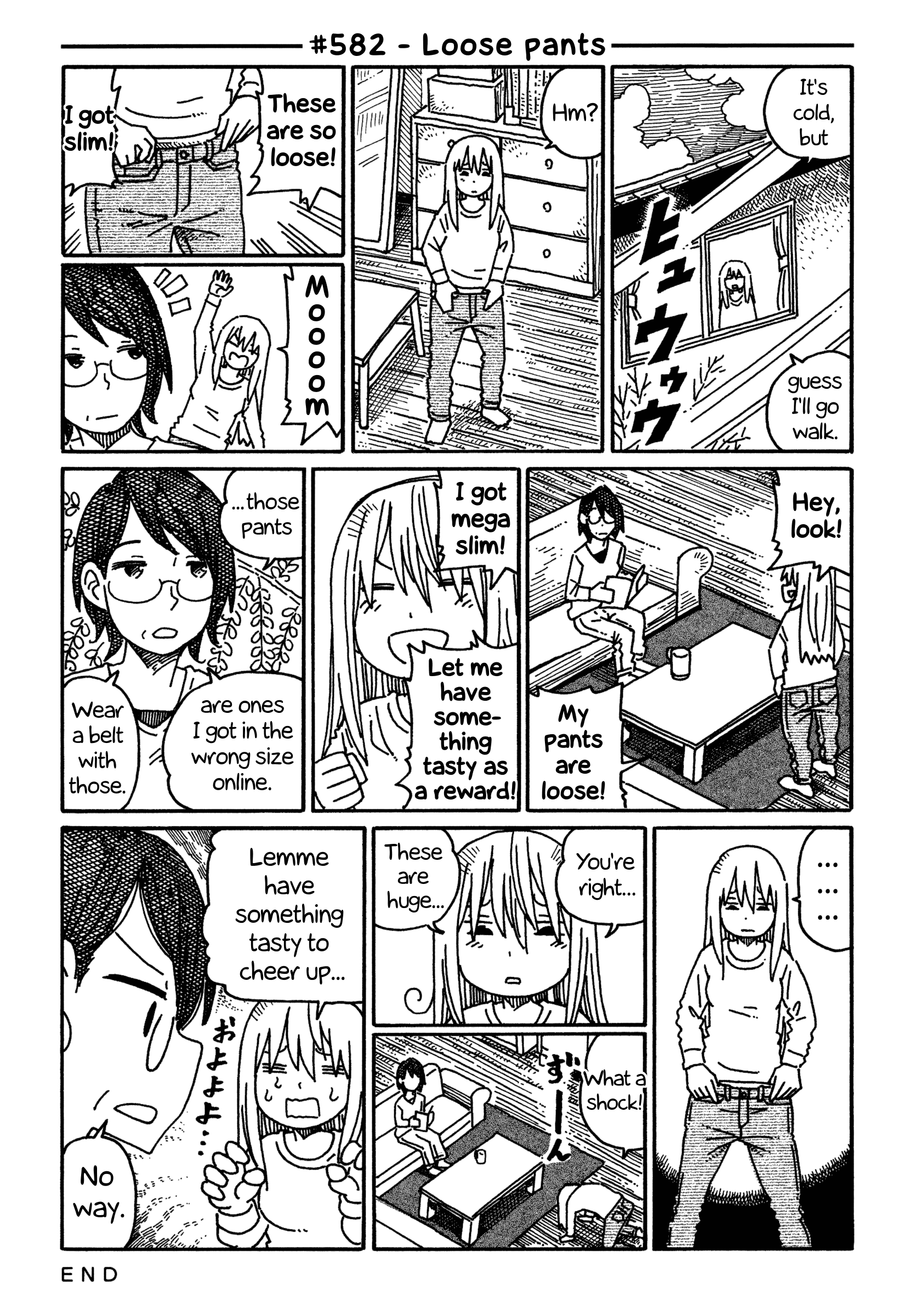 Hatarakanai Futari - Vol.10 Chapter 582: Loose Pants