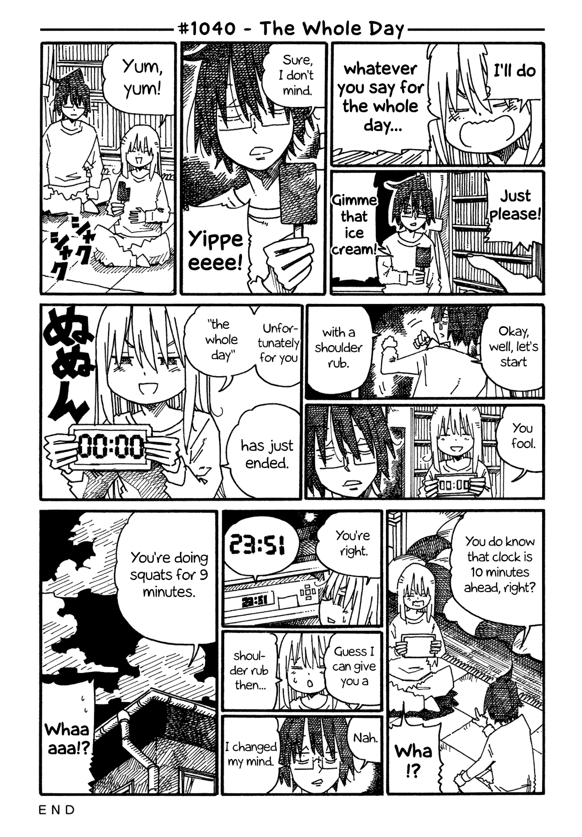 Hatarakanai Futari - Chapter 1040: The Whole Day